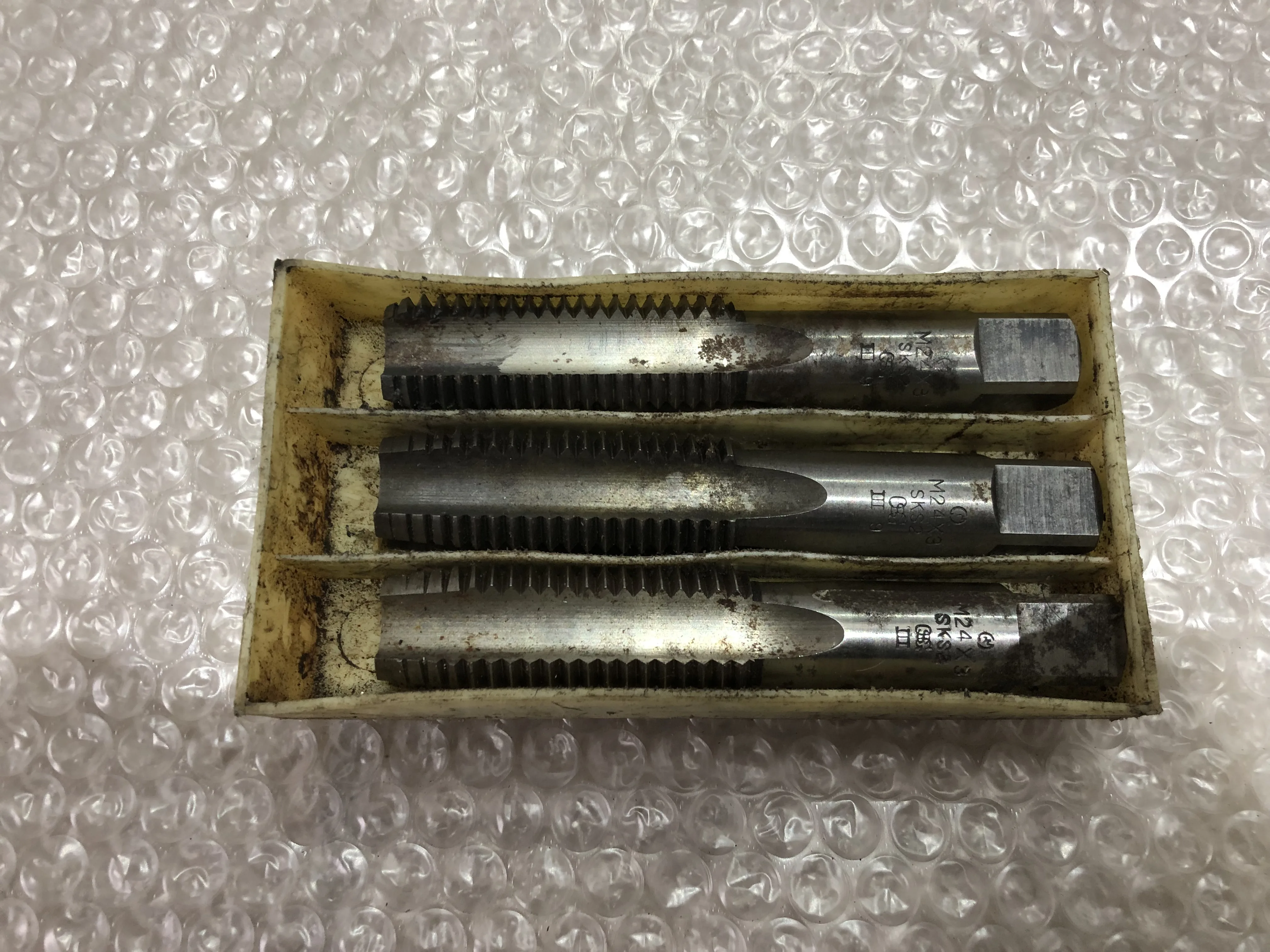 OSG/オーエスジー ハンドタップ（3本） M24x3 (SKS2) / OSG Hand Tap 3pcs M24x3 (SKS2) TL230056
