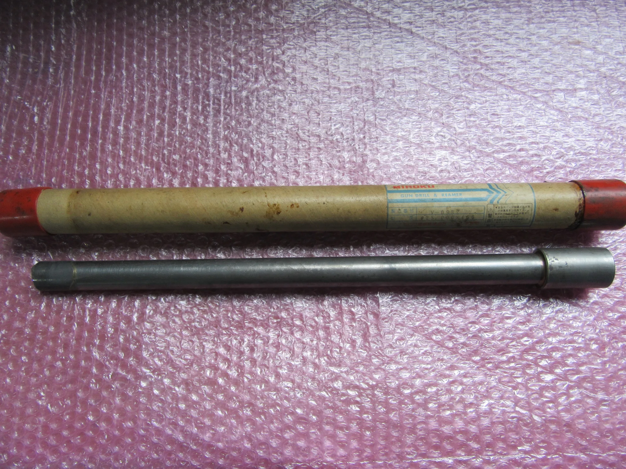 ミロク機械 ガンドリル＆リーマ V-0982(φ25.000ｘ460) / MIROKU MACHINERY V-0982(φ25.000ｘ460) TL250031