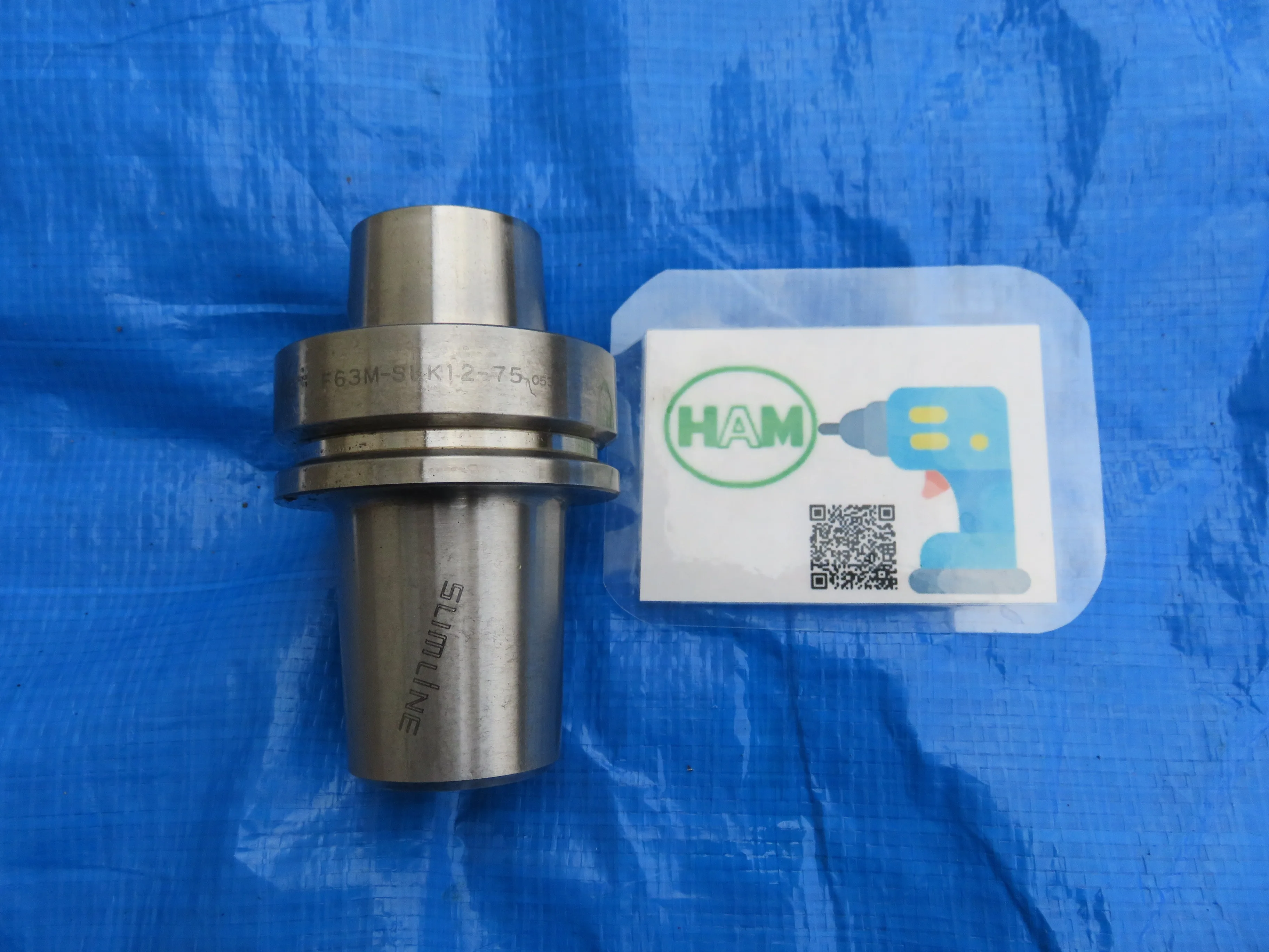 MST/溝口鉄工所 F63M F63M-SLK12-75 / MST CORPORATION HSK-F63M Slimline Shrink Fit Holder F63M-SLK12-75