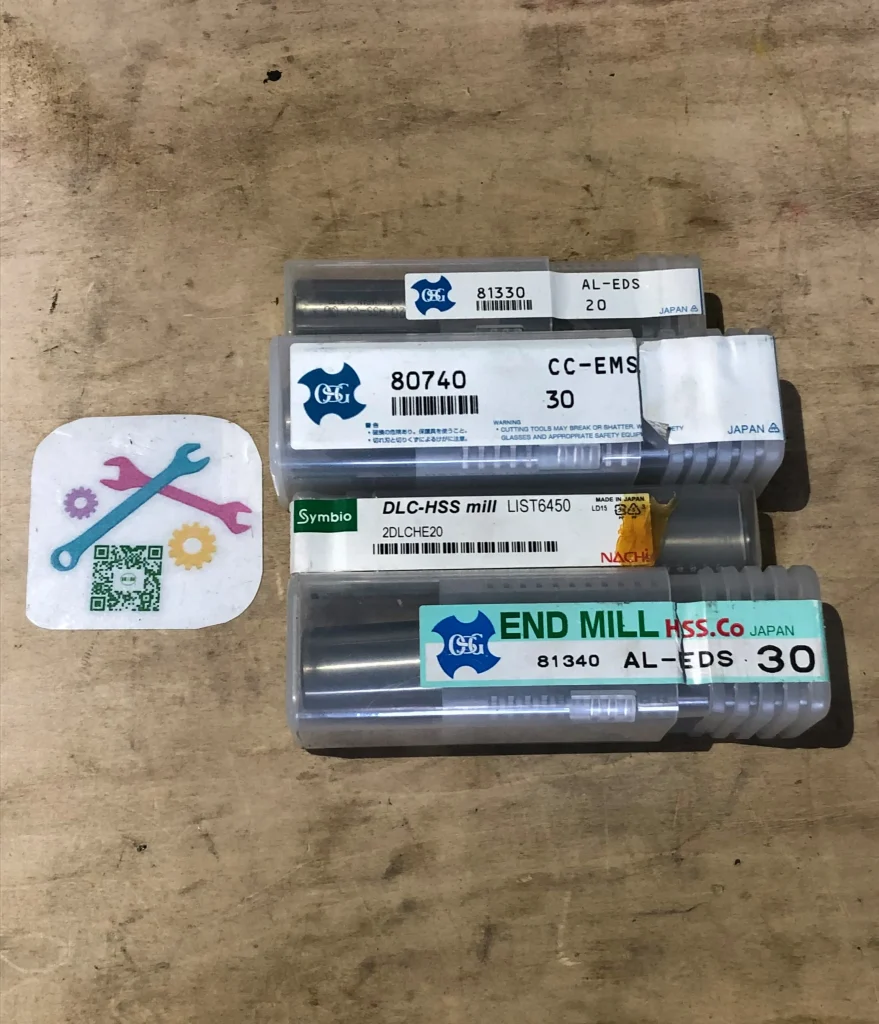 メーカー混在 エンドミル1山 大量 / MIX Square End Mill 1Lot 大量