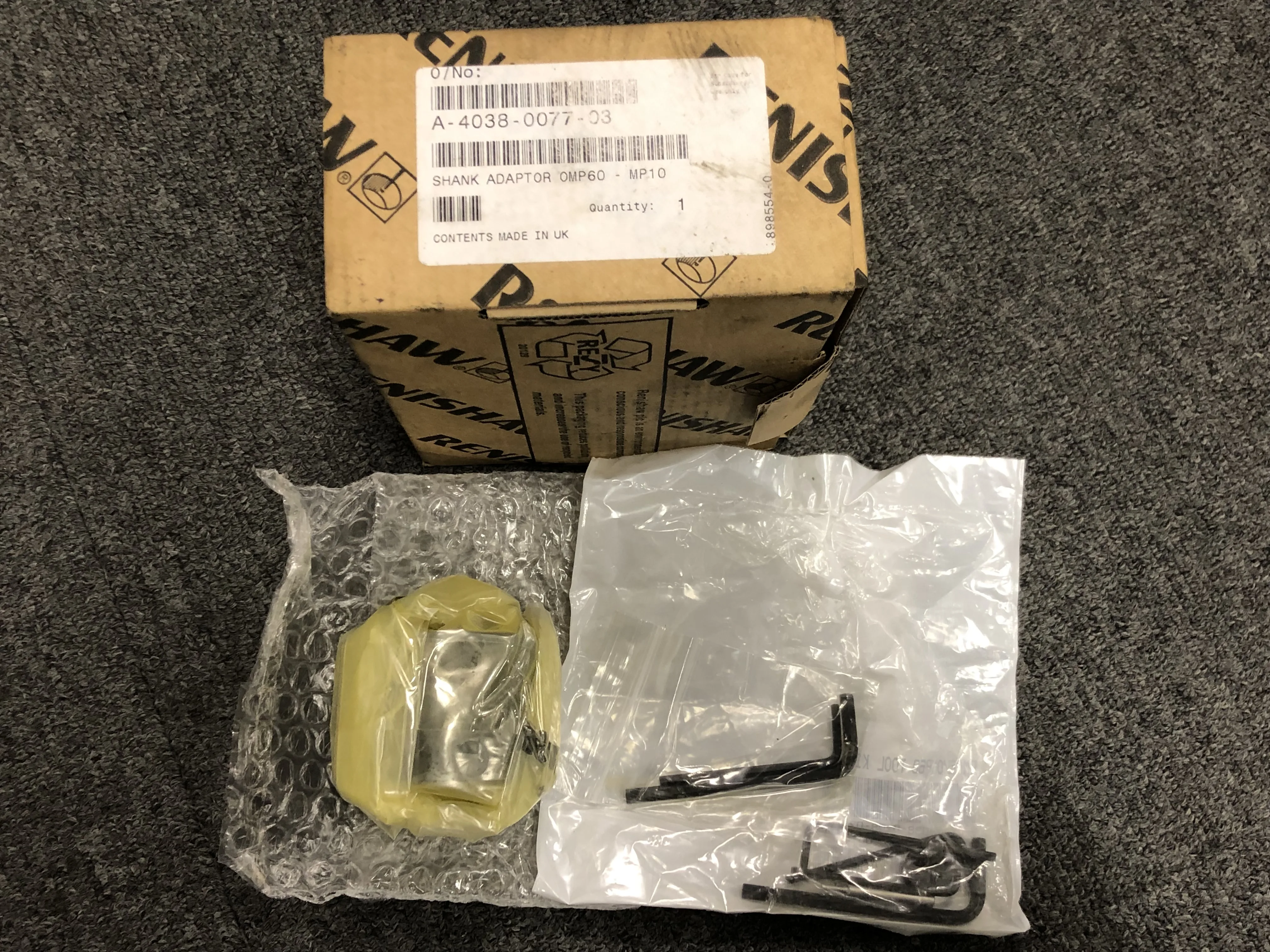 RENISHAW/レニショー シャンクアダプタ OMP60-MP10 / RENISHAW Shank Adapter OMP60-MP10 TM210108