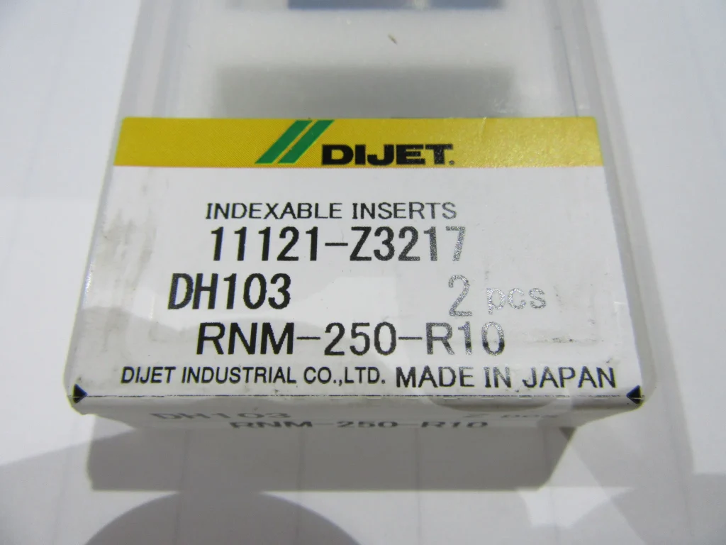 ダイジェット工業 ミラーラジアス用チップ RNM-250-R10 DH103 / DIJET INDUSTRIAL Mirror Radius Chip RNM-250-R10 DH103 TM220018