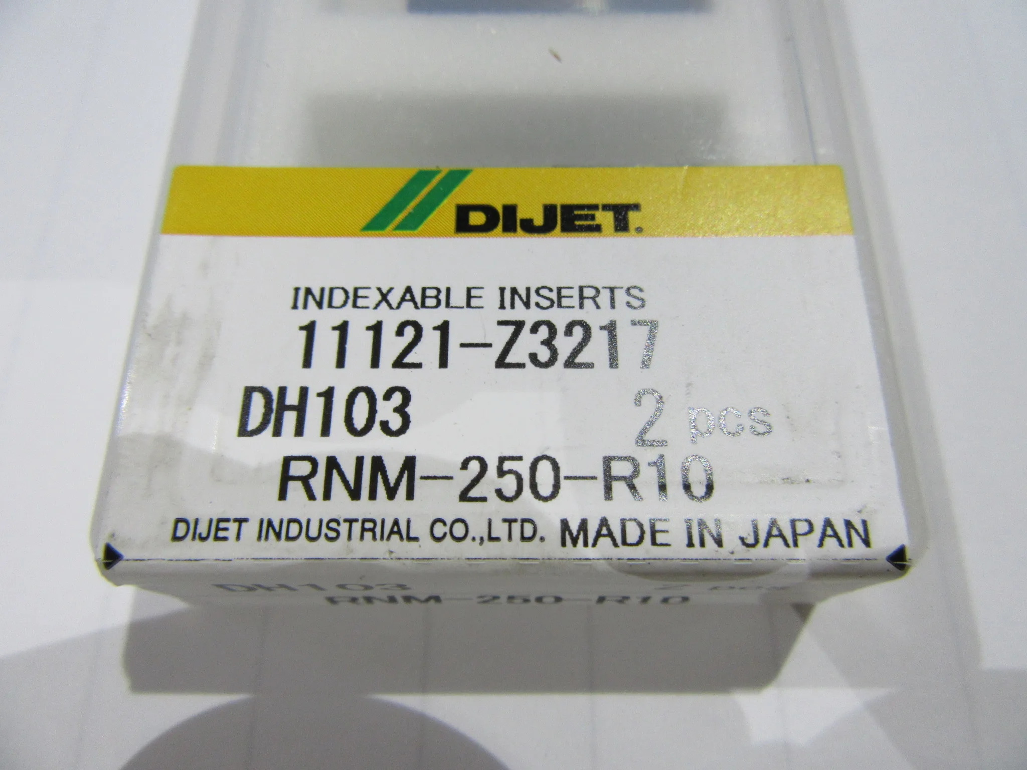 ダイジェット工業 ミラーラジアス用チップ RNM-250-R10 DH103 / DIJET INDUSTRIAL Mirror Radius Chip RNM-250-R10 DH103 TM220018