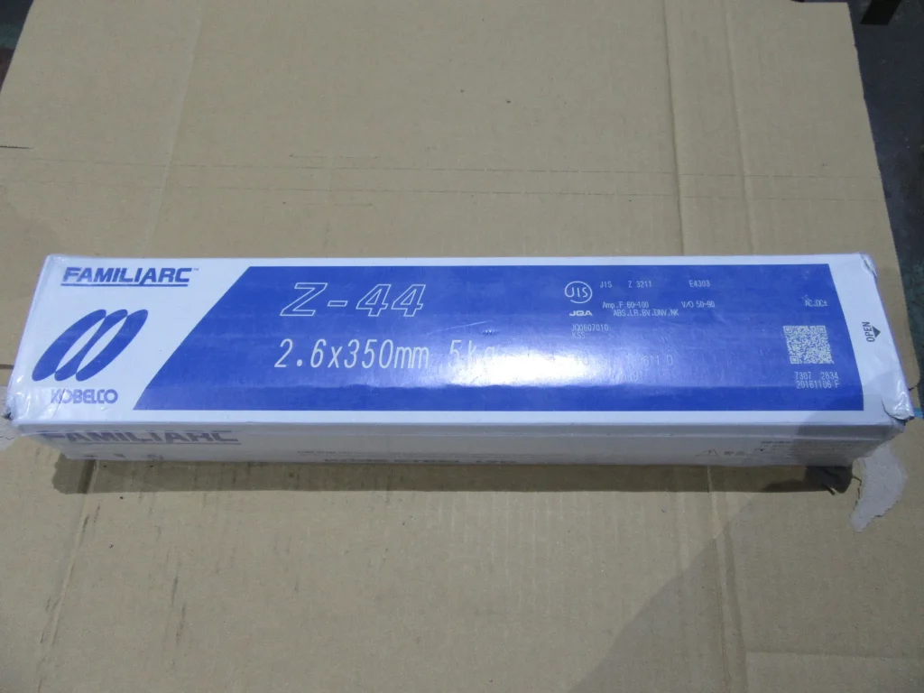 KOBELCO/神戸製鋼所 溶接棒ゼロード Z-44(2.6φ×350mm) / KOBELCO/KOBE STEEL Welding Rod Z-44(2.6φ×350mm) TM220022