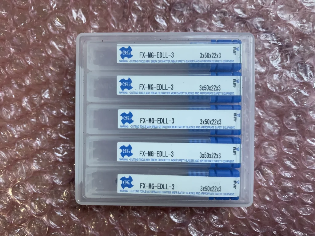 OSG/オーエスジー エンドミルセット EX-MG-EDLL-3 (3x50x22x3) セット5個 / OSG 2-Flute Square End Mill 5pcs EX-MG-EDLL-3 (3x50x22x3) セット5個 TM220144