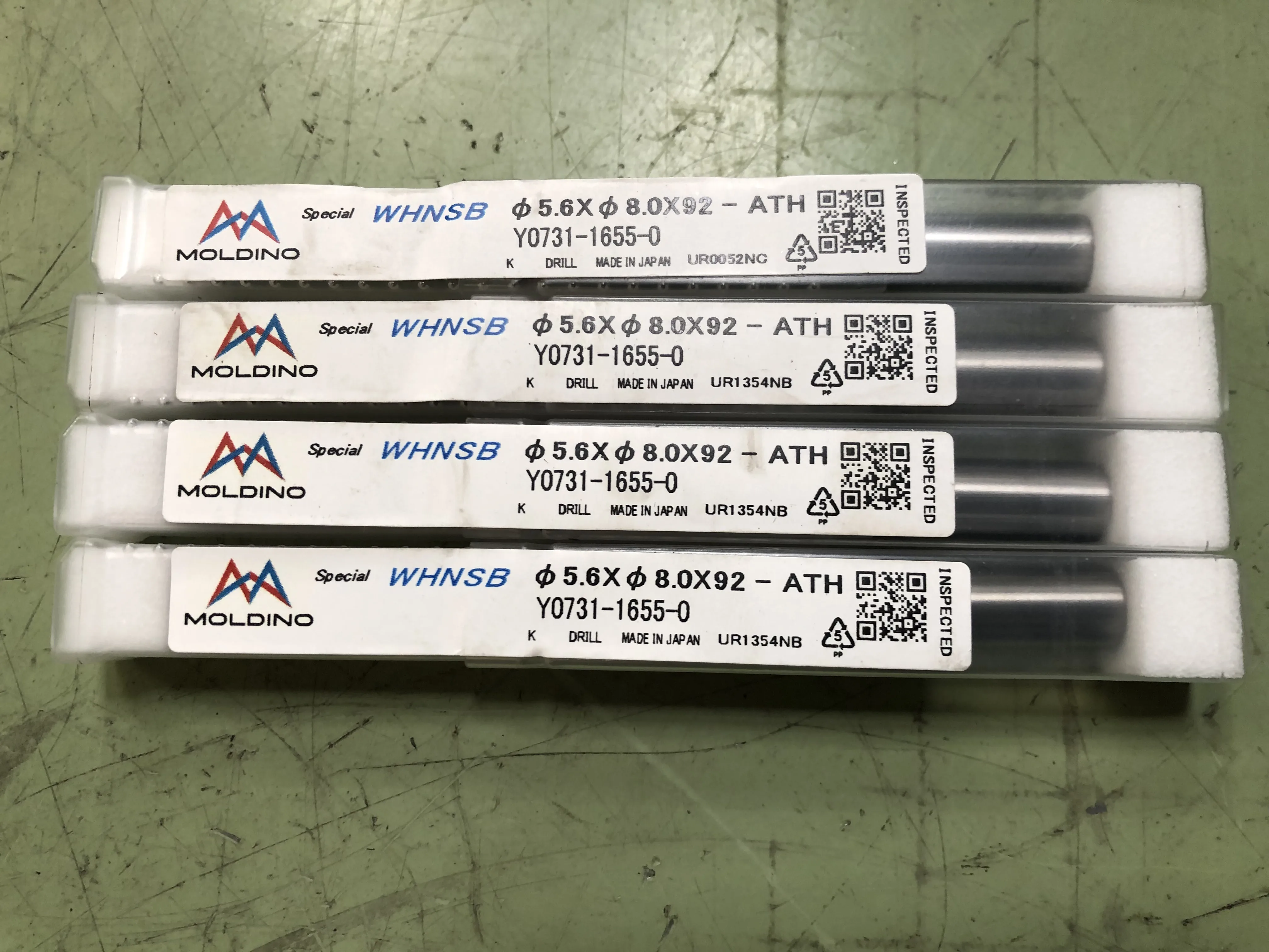 日立ツール ドリル Y0731-1655-0（1セット4個） / HITACHI TOOL｜三菱日立ツール Drill 4pcs Y0731-1655-0（1セット4個） TM230037