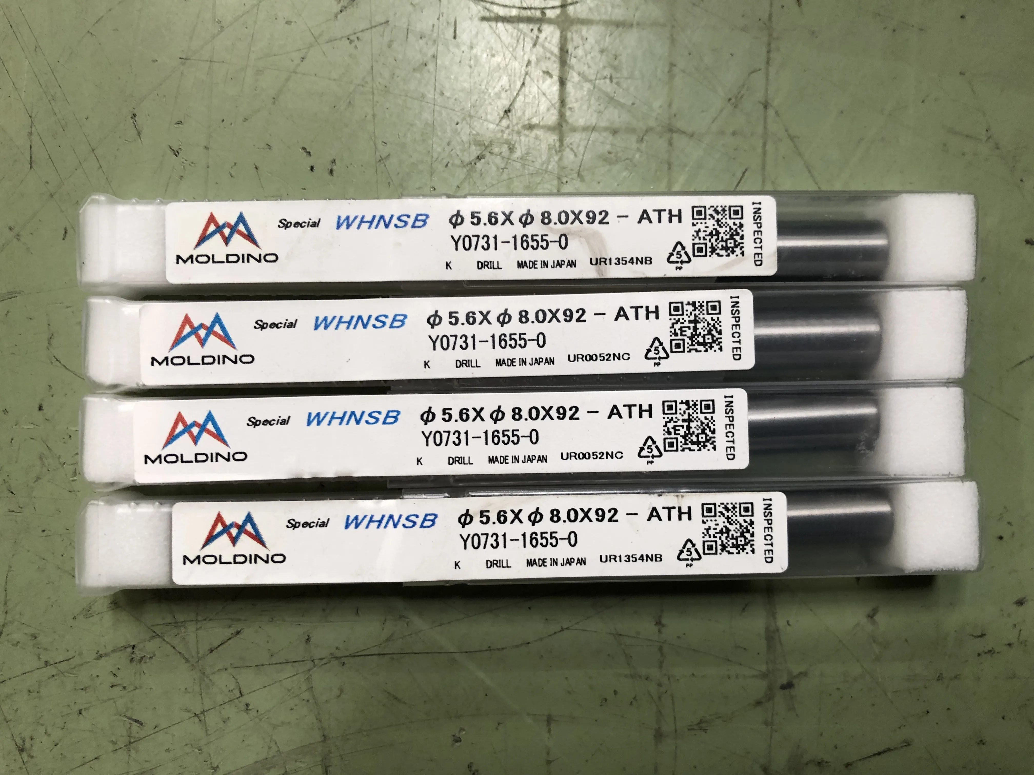 日立ツール ドリル Y0731-1655-0（1セット4個） / HITACHI TOOL｜三菱日立ツール Drill 4pcs Y0731-1655-0（1セット4個） TM230039