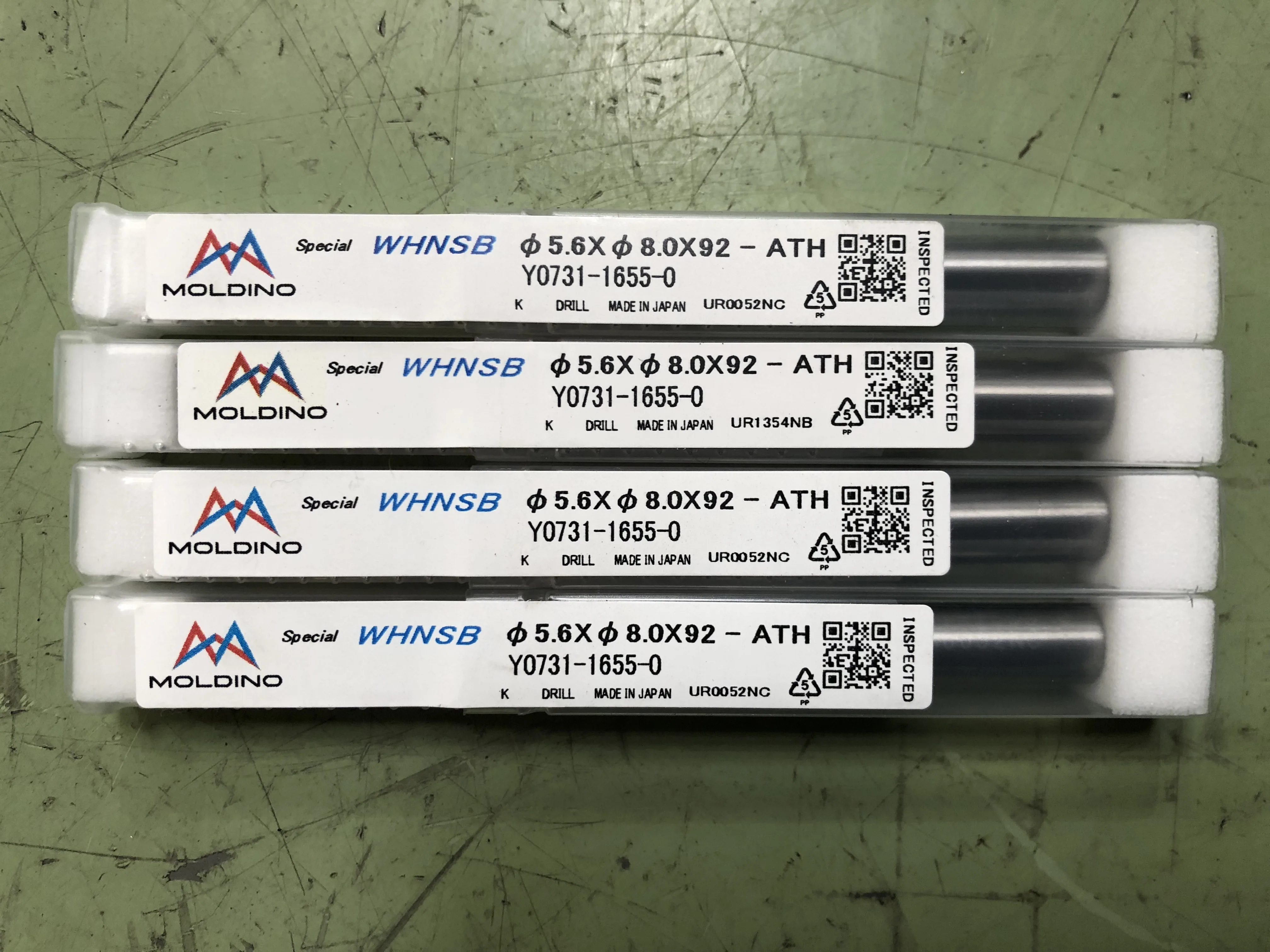 日立ツール ドリル Y0731-1655-0（1セット4個） / HITACHI TOOL｜三菱日立ツール Drill 4pcs Y0731-1655-0（1セット4個） TM230044
