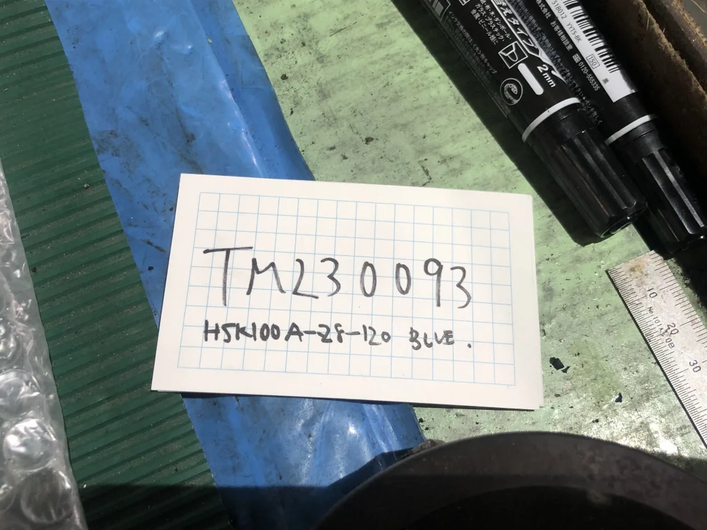 日研工作所 HSK100タッパチャック HSK100A-Z8-120 / NIKKEN KOSAKUSHO WORKS HSK100A Tapper Chuck HSK100A-Z8-120 TM230093