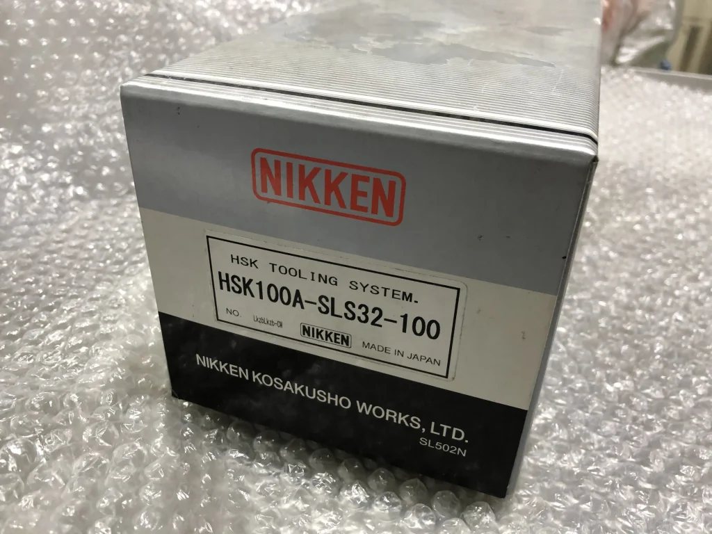 日研工作所 HSK100A HSK100A-SLS32-100 / NIKKEN KOSAKUSHO WORKS HSK100A Side Lock Holder HSK100A-SLS32-100 TM230096