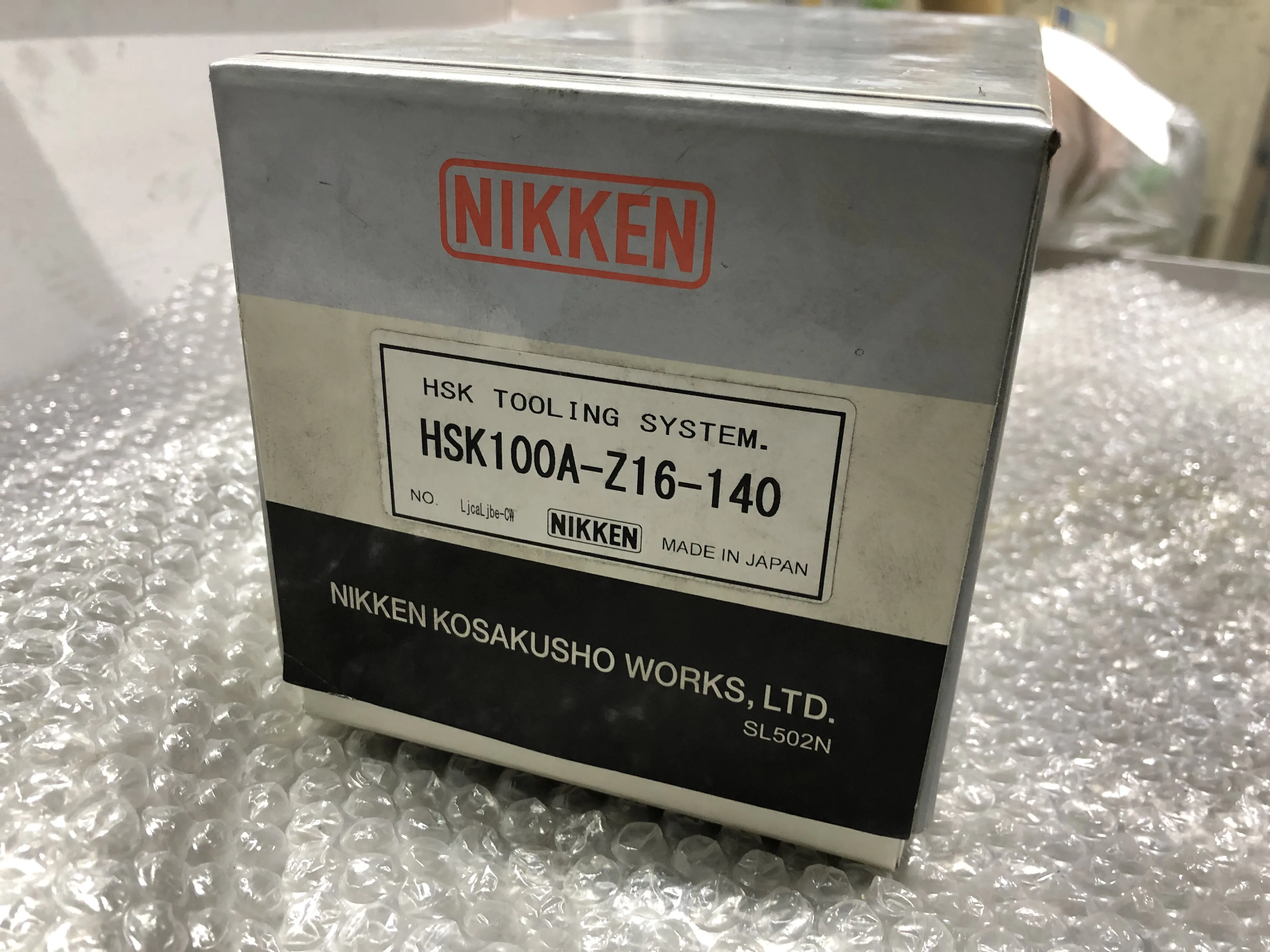 日研工作所 HSK100A HSK100A-Z16-140 / NIKKEN KOSAKUSHO WORKS HSK100A Tapper Chuck HSK100A-Z16-140 TM230097