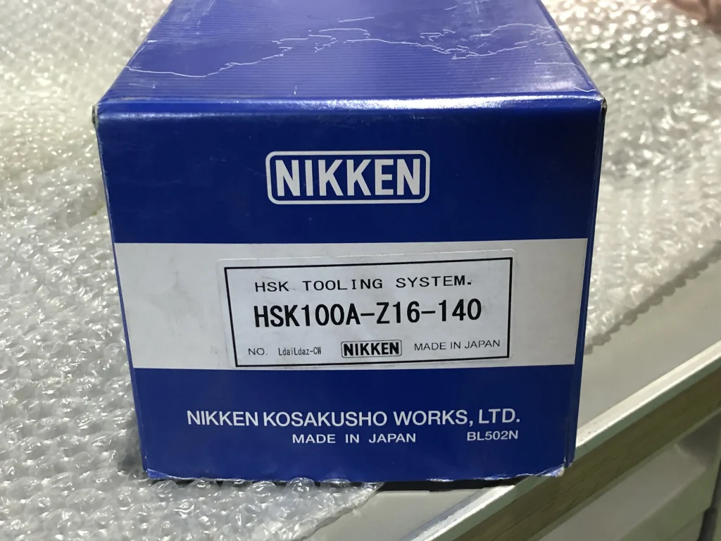 日研工作所 HSK100A HSK100A-Z16-140 / NIKKEN KOSAKUSHO WORKS HSK100A Tapper Chuck HSK100A-Z16-140 TM230098