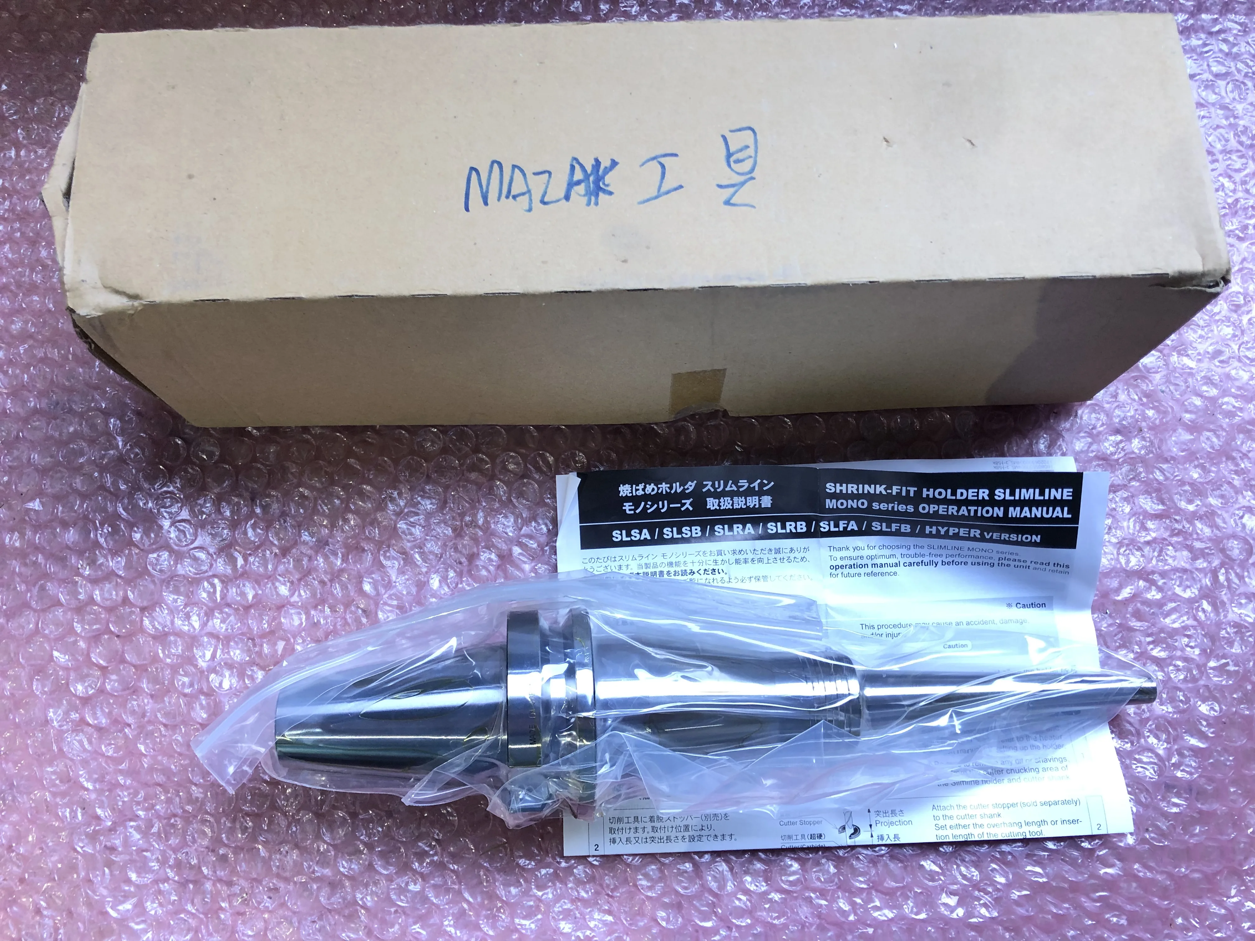 MST/溝口鉄工所 スリムラインモノシリーズ BT40-SLSA6-210-M97 / MST CORPORATION BT40-SLSA6-210-M97 TM250006