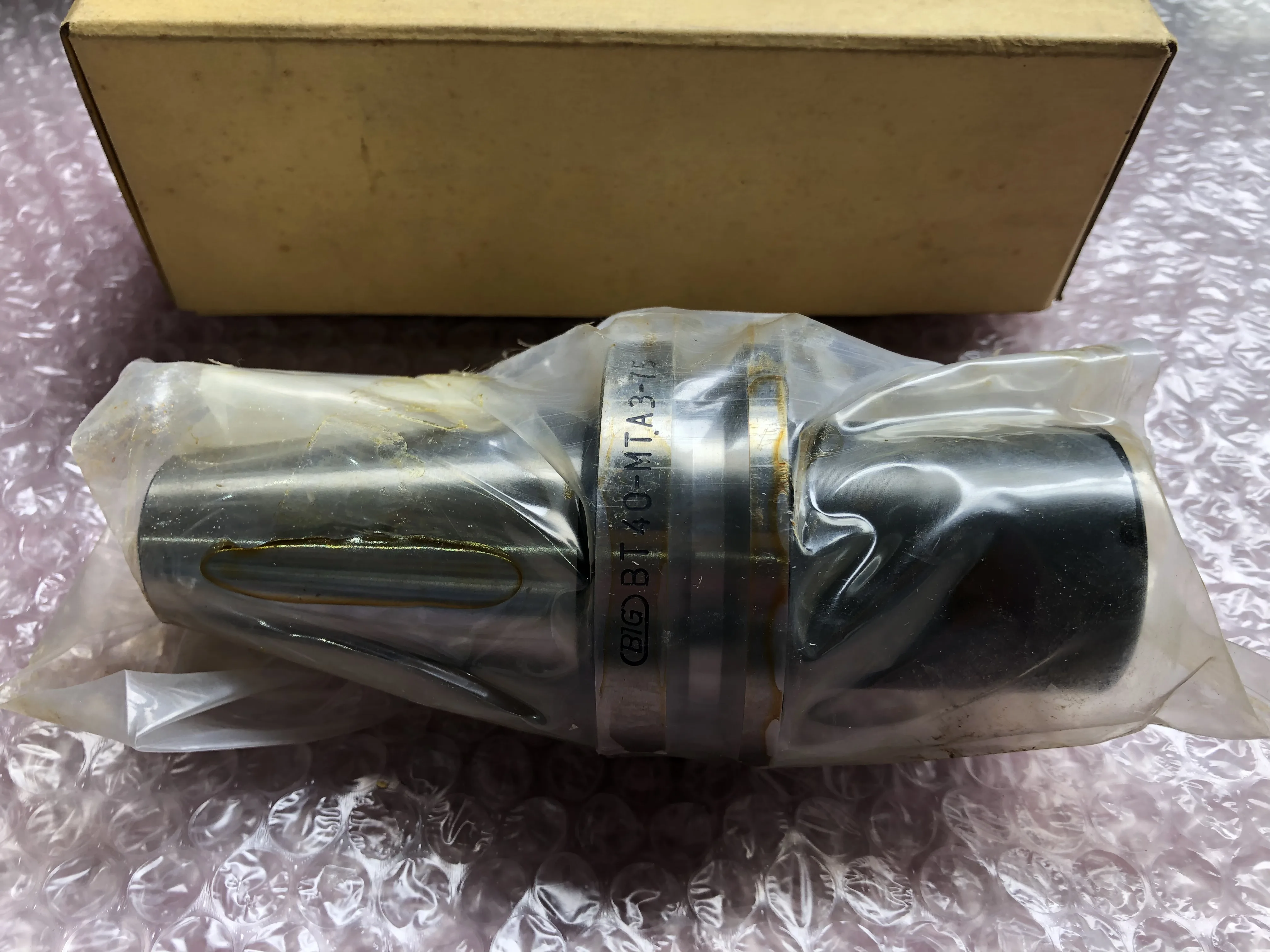 大昭和精機 BIG BT40 モールステーパアーバ BT40-MTA3-75 / BIG DAISHOWA BT40-MTA3-75 TM250036