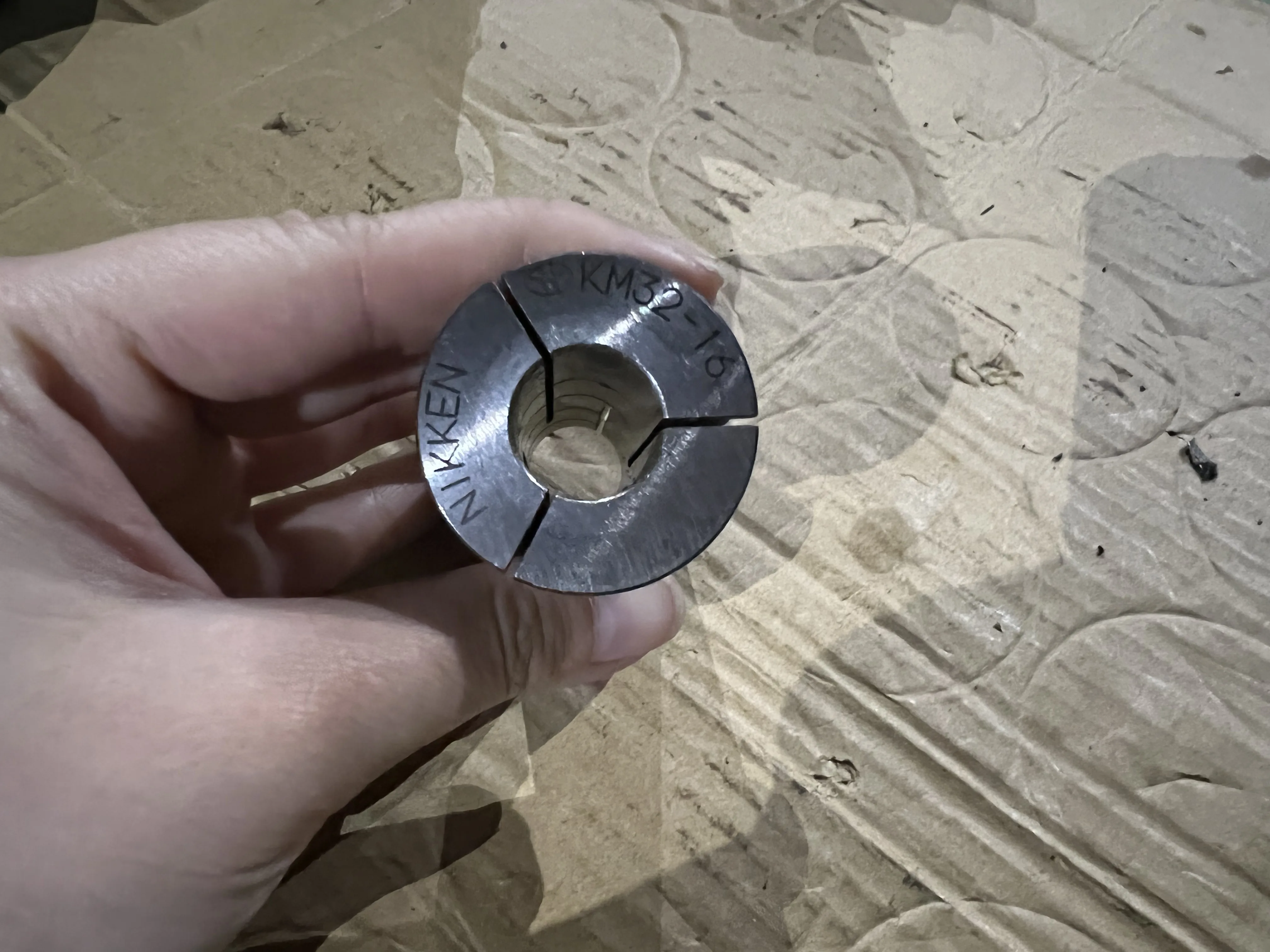 日研工作所 ストレートコレット KM32-16 / NIKKEN KOSAKUSHO WORKS Straight Collet KM32-16 TN220222