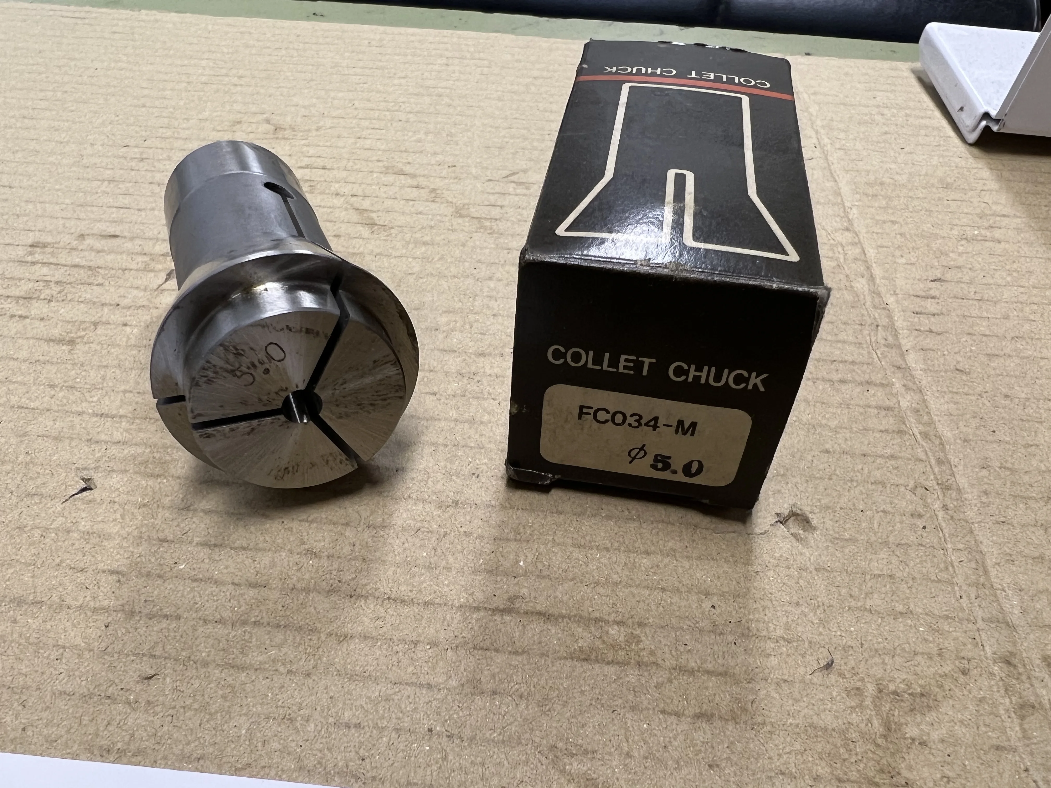 シチズンマシナリー スプリングコレット FC034-M φ5.0 / CITIZEN MACHINERY Spring Collet FC034-M φ5.0 TN230036
