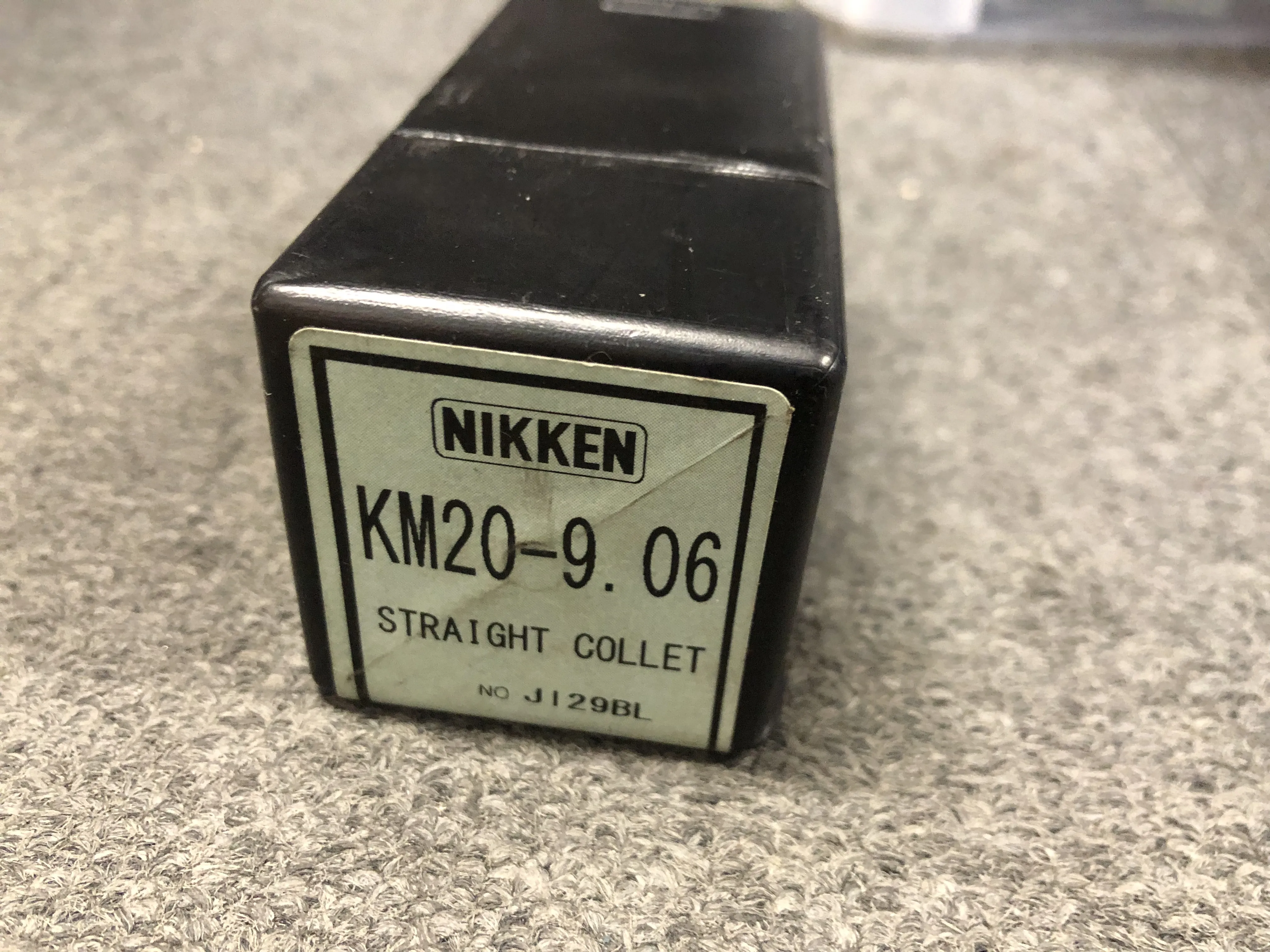 日研工作所 ストレートコレット KM20-9.06 / NIKKEN KOSAKUSHO WORKS Straight Collet KM20-9.06 TN230057