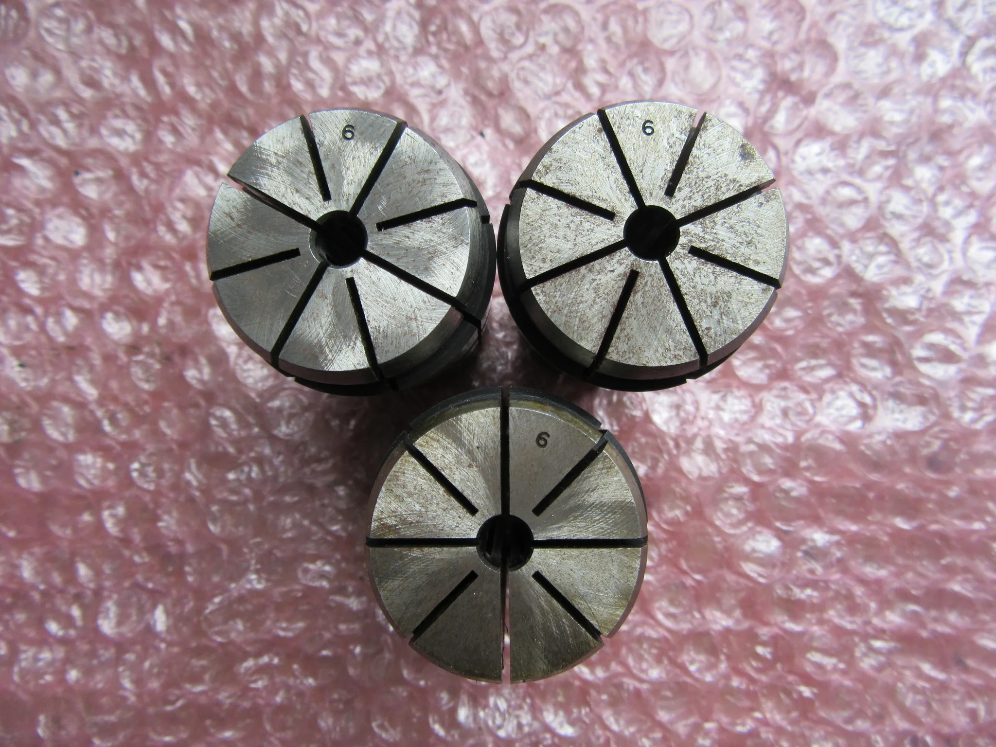 スプリングコレット3個 内径φ6 / Spring Collet 3pcs 内径φ6 TN230090
