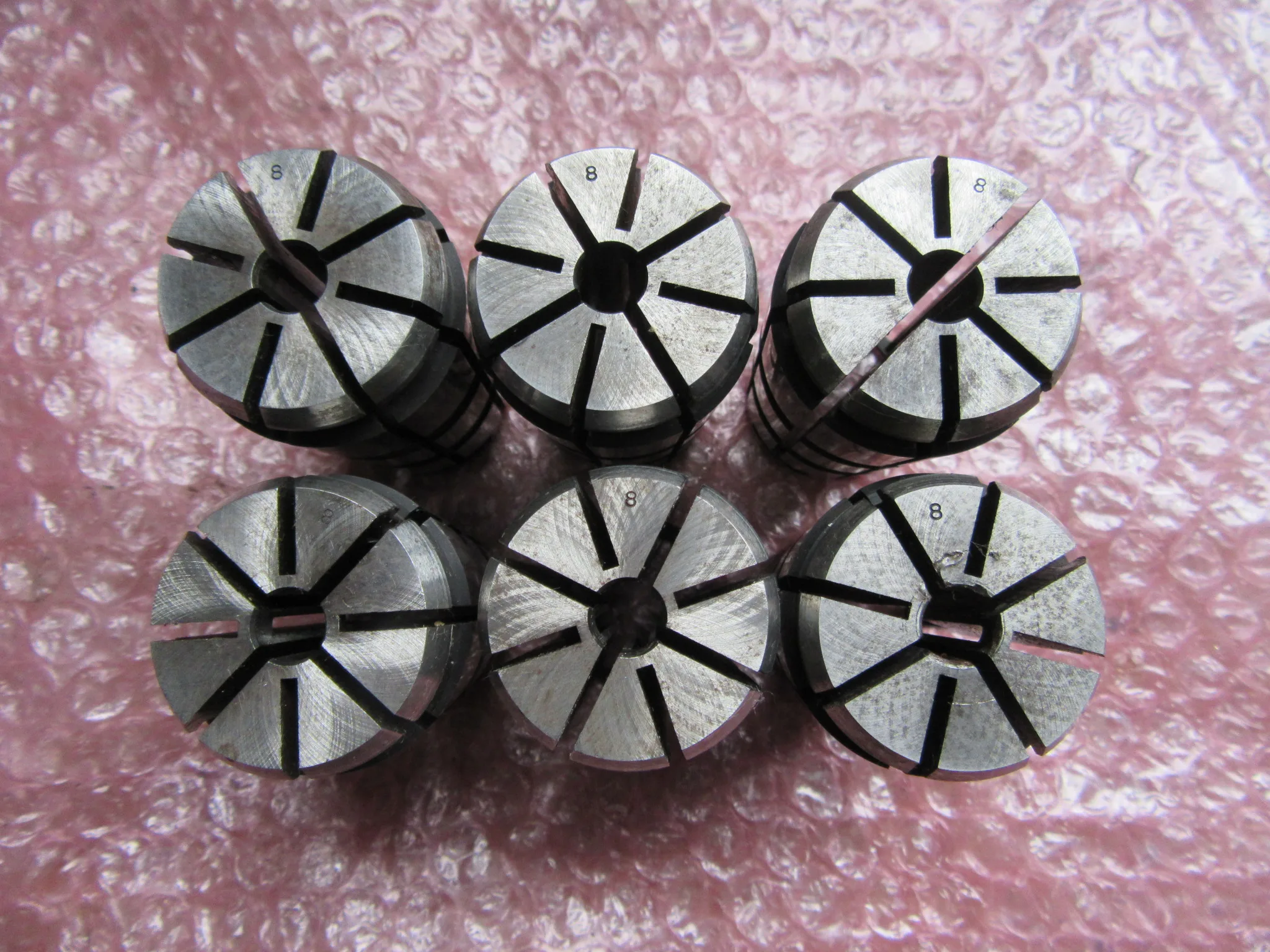 スプリングコレット6個 内径φ8 / Spring Collet 6pcs 内径φ8 TN230093