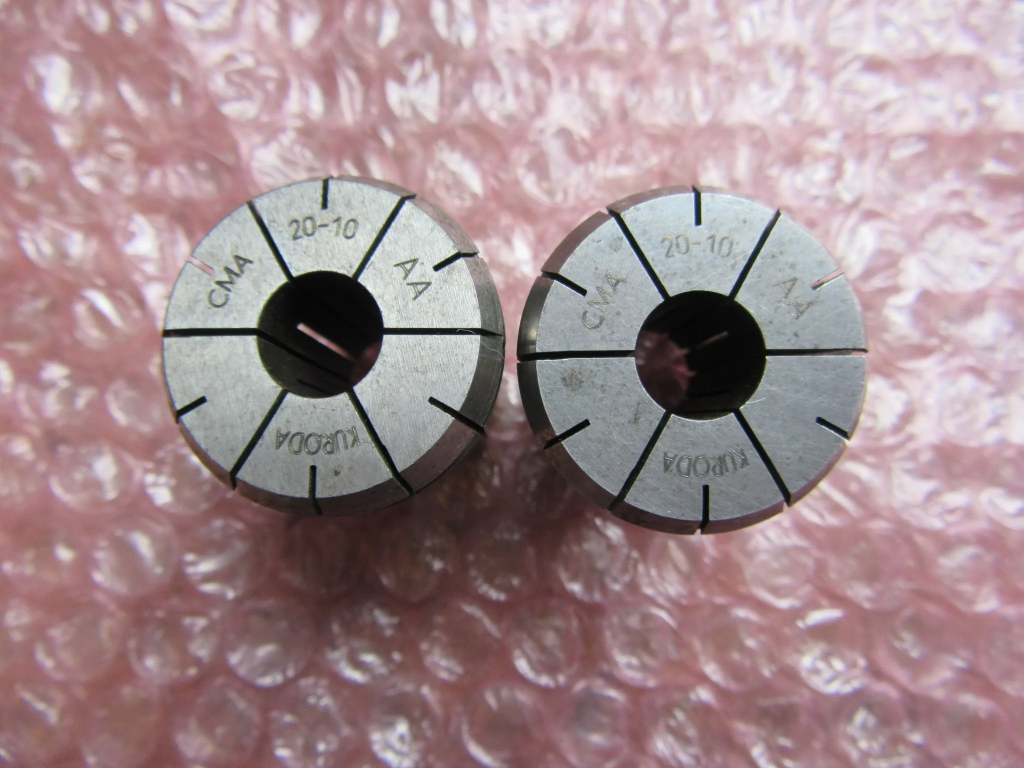黒田精工 KKS スプリングコレット2個 (CMA20-10)AA / KURODA PRECISION INDUSTRIES Spring Collet 2pcs (CMA20-10)AA TN230188