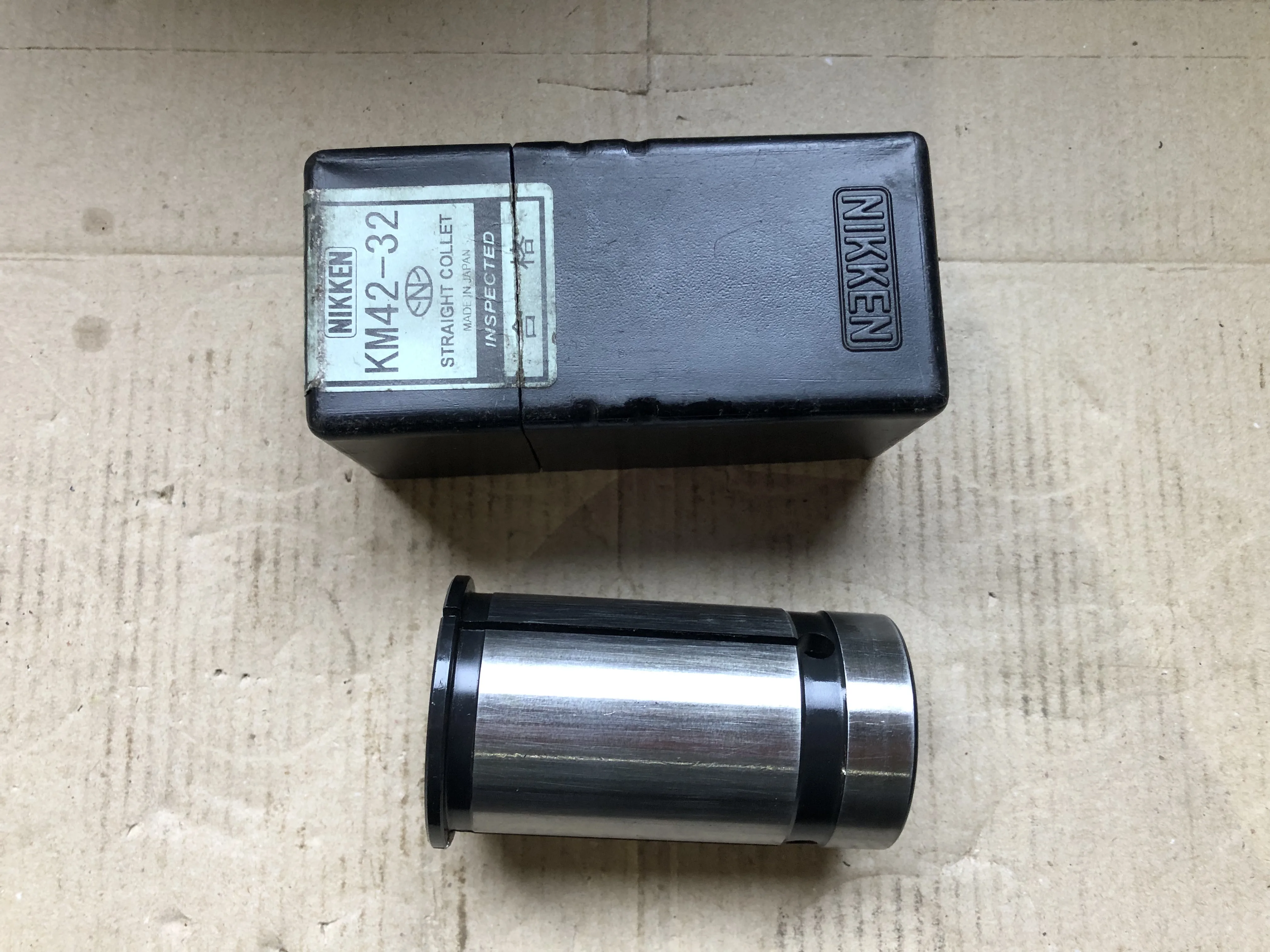 日研工作所 ストレートコレット KM42-32 / NIKKEN KOSAKUSHO WORKS Straight Collet KM42-32 TN230202