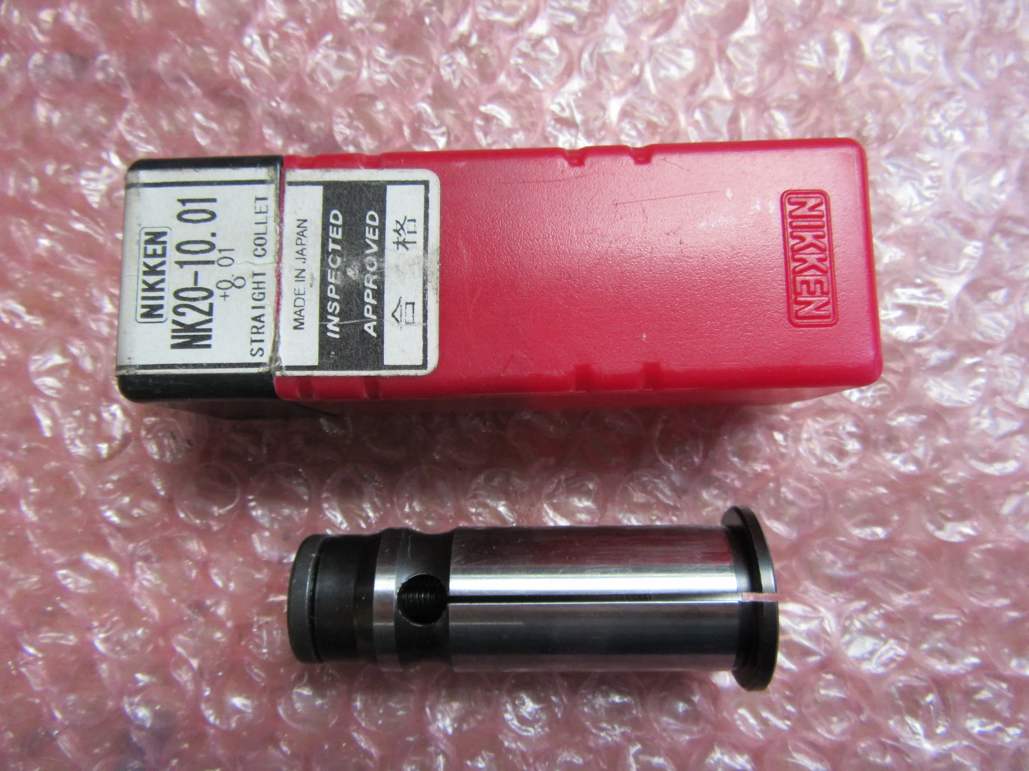 日研工作所 ストレートコレット NK20-10.01 / NIKKEN KOSAKUSHO WORKS Straight Collet NK20-10.01 TN230215