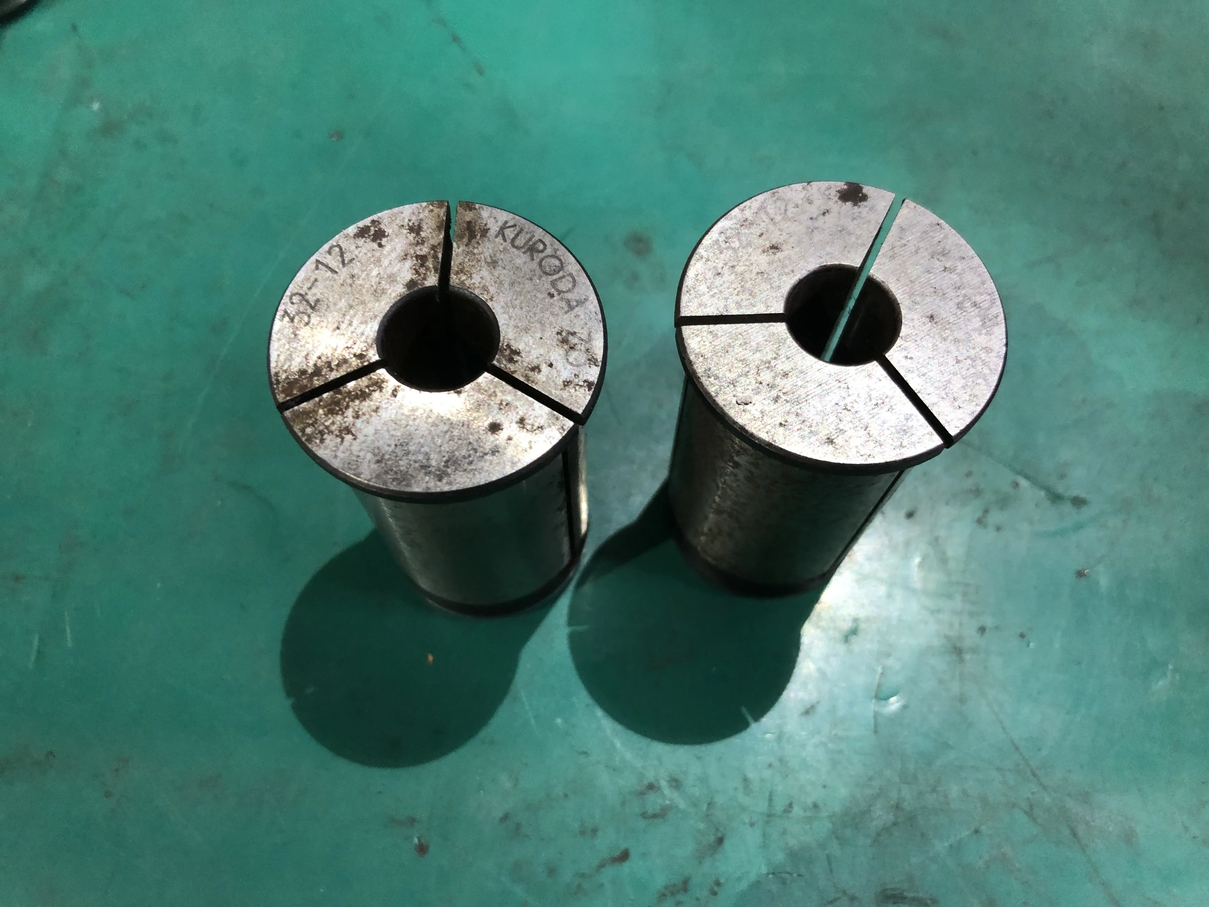 黒田精工 KKS ストレートコレット 外径32 内径12（2個） / KURODA PRECISION INDUSTRIES Straight Collet 外径32 内径12（2個） TN230288