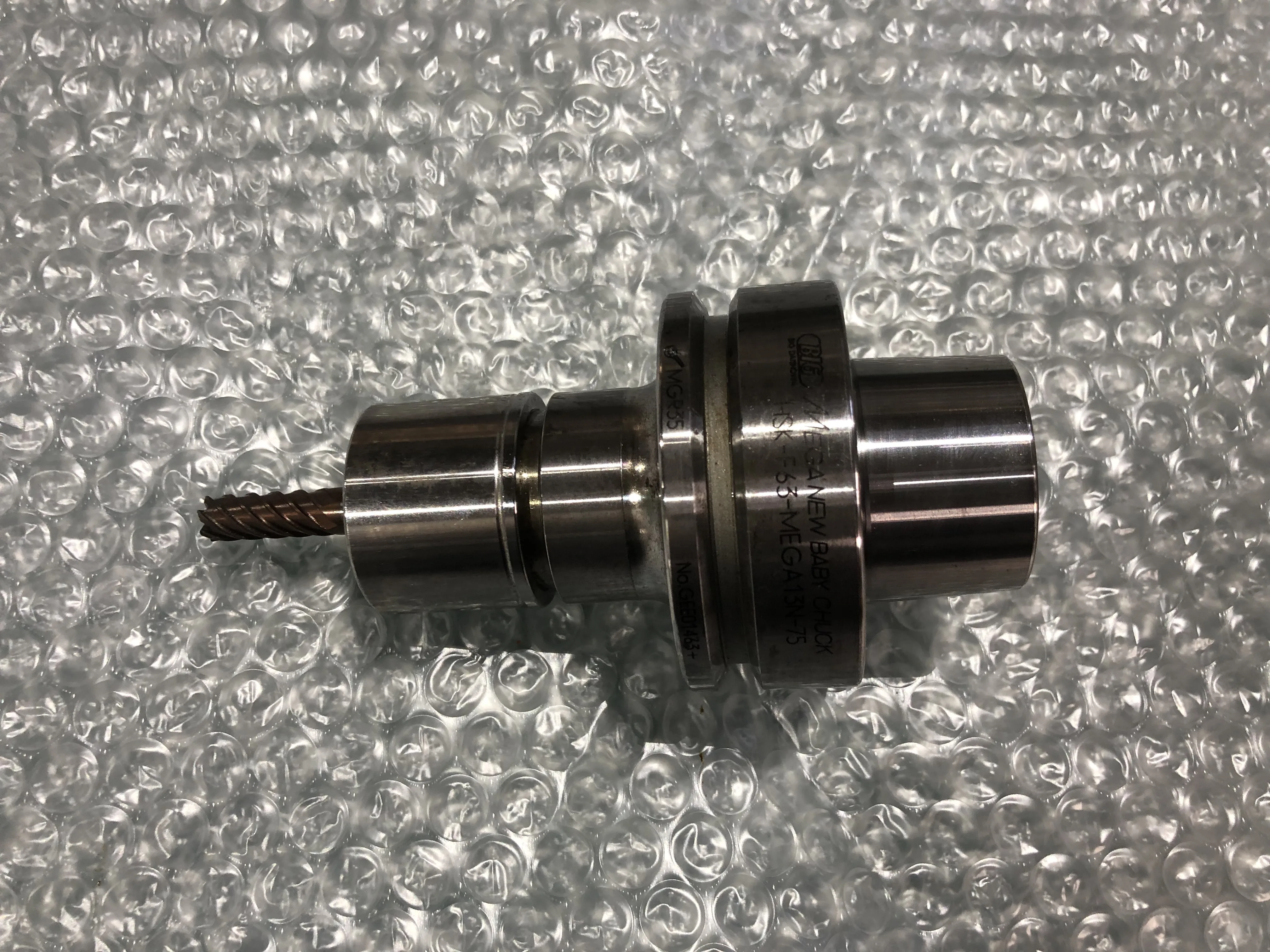大昭和精機 BIG HSK-F63 HSK-F63-MEGA13N-75 / BIG DAISHOWA HSK-F63 Mega New Baby Chuck HSK-F63-MEGA13N-75 TN230307