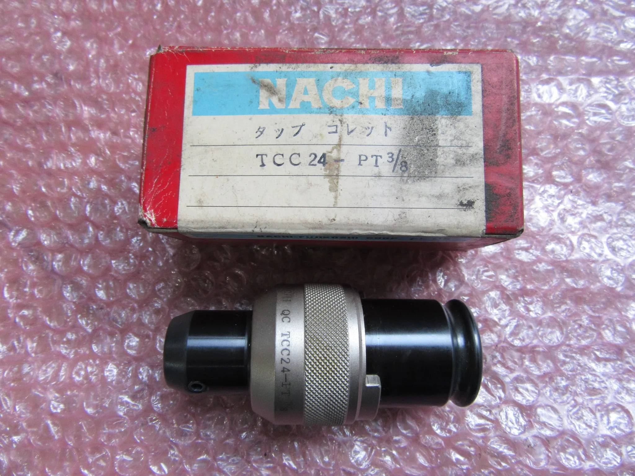 不二越 Nachi タップコレット TCC24-PT3/8 / NACHI-FUJIKOSHI Tap Collet TCC24-PT3/8 TN230332