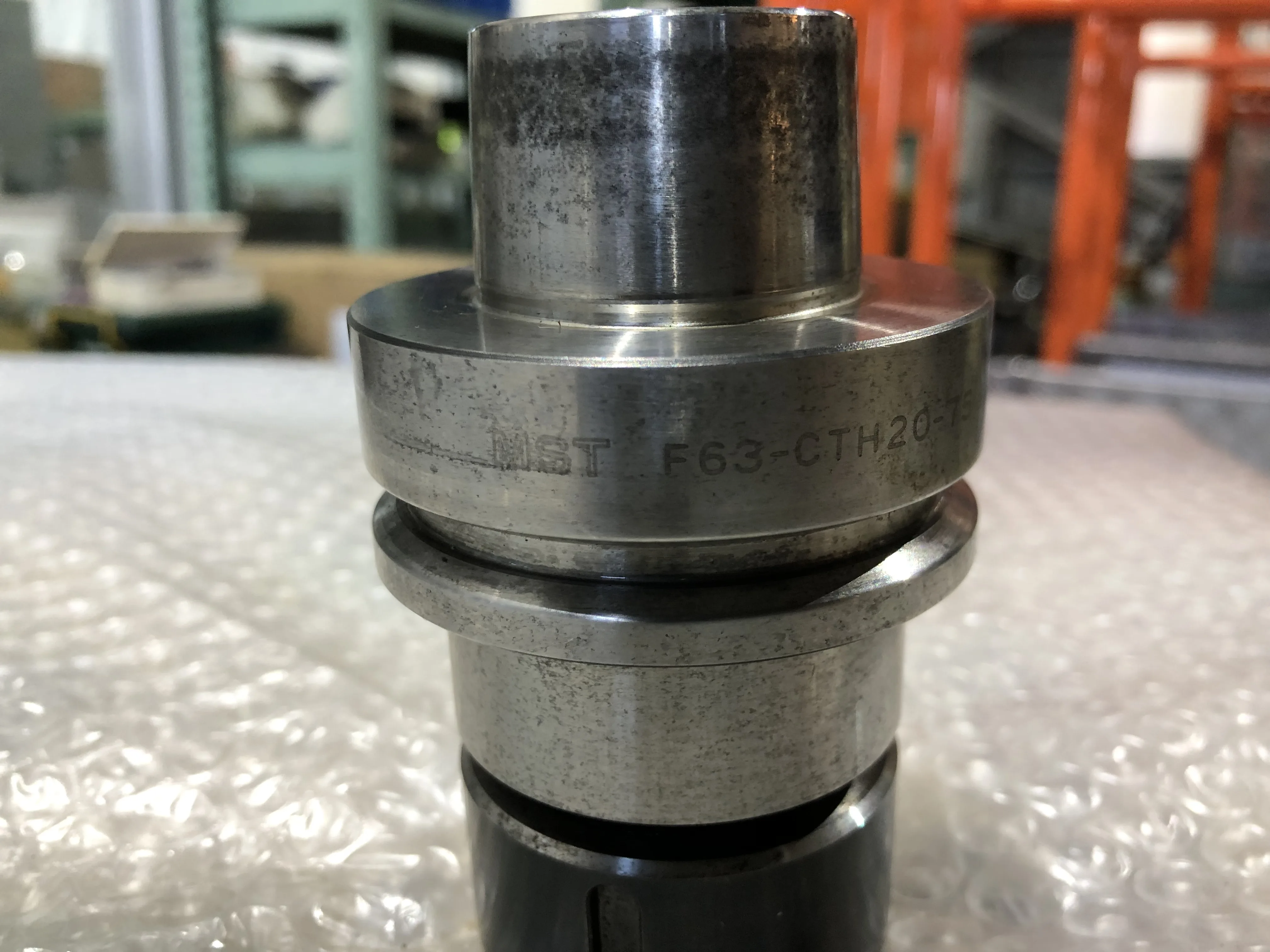 MST/溝口鉄工所 コレットホルダ F63-CTH20-75 / MST CORPORATION HSK-F63 Collet Holder F63-CTH20-75 TN230369