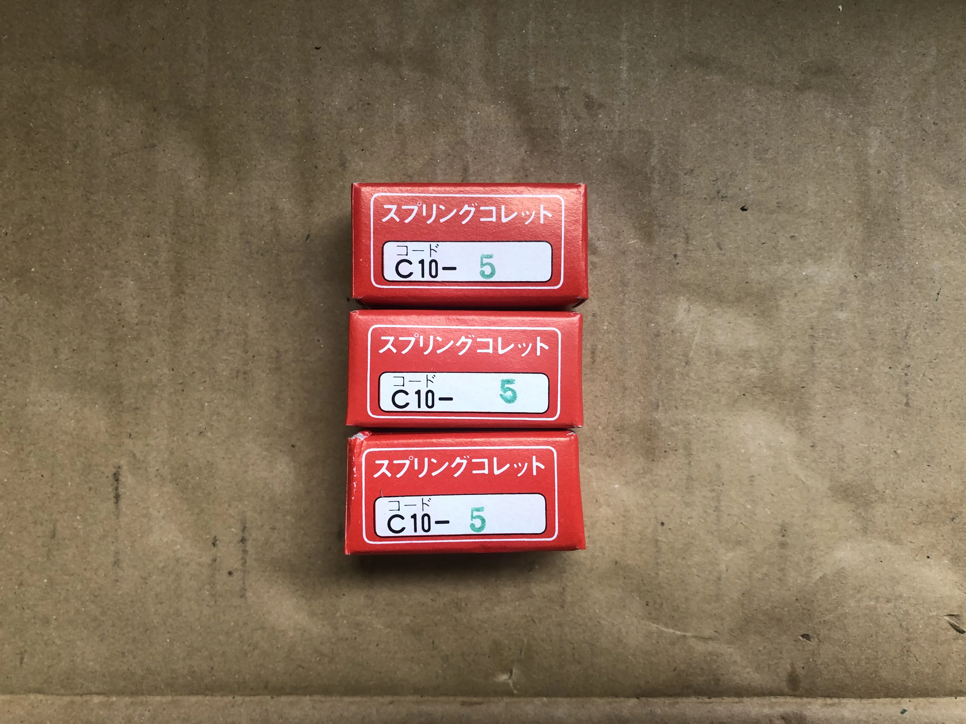 MST/溝口鉄工所 スプリングコレット3個 C10-5 / MST CORPORATION C10-5 TN240160