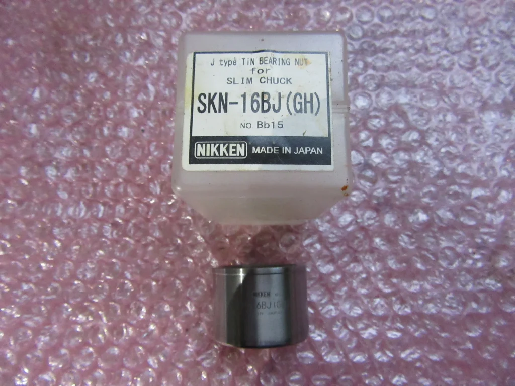 日研工作所 スリムチャック用ベアリングナット SKN-16BJ(GH) / NIKKEN KOSAKUSHO WORKS SKN-16BJ(GH) TN240192