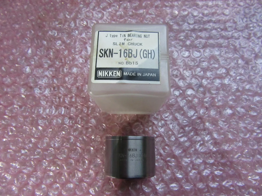 日研工作所 スリムチャック用ベアリングナット SKN-16BJ(GH) / NIKKEN KOSAKUSHO WORKS SKN-16BJ(GH) TN240193