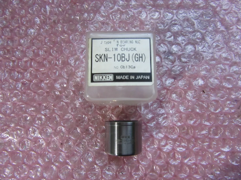 日研工作所 スリムチャック用ベアリングナット SKN-10BJ(GH) / NIKKEN KOSAKUSHO WORKS SKN-10BJ(GH) TN240194