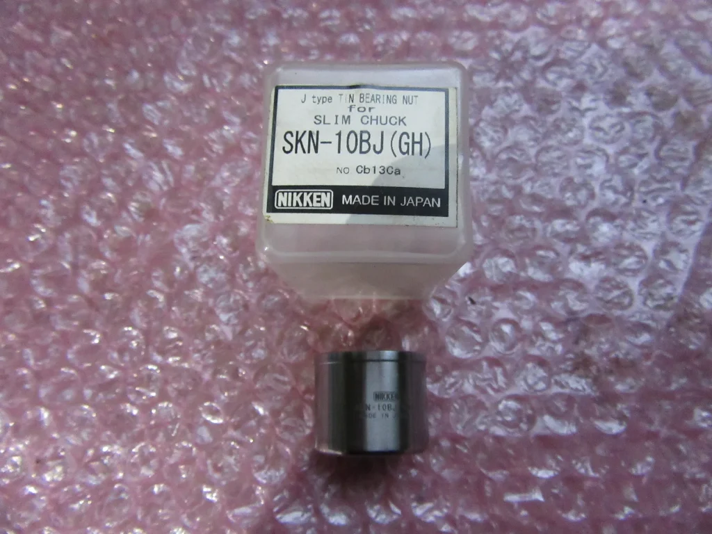 日研工作所 スリムチャック用ベアリングナット SKN-10BJ(GH) / NIKKEN KOSAKUSHO WORKS SKN-10BJ(GH) TN240197