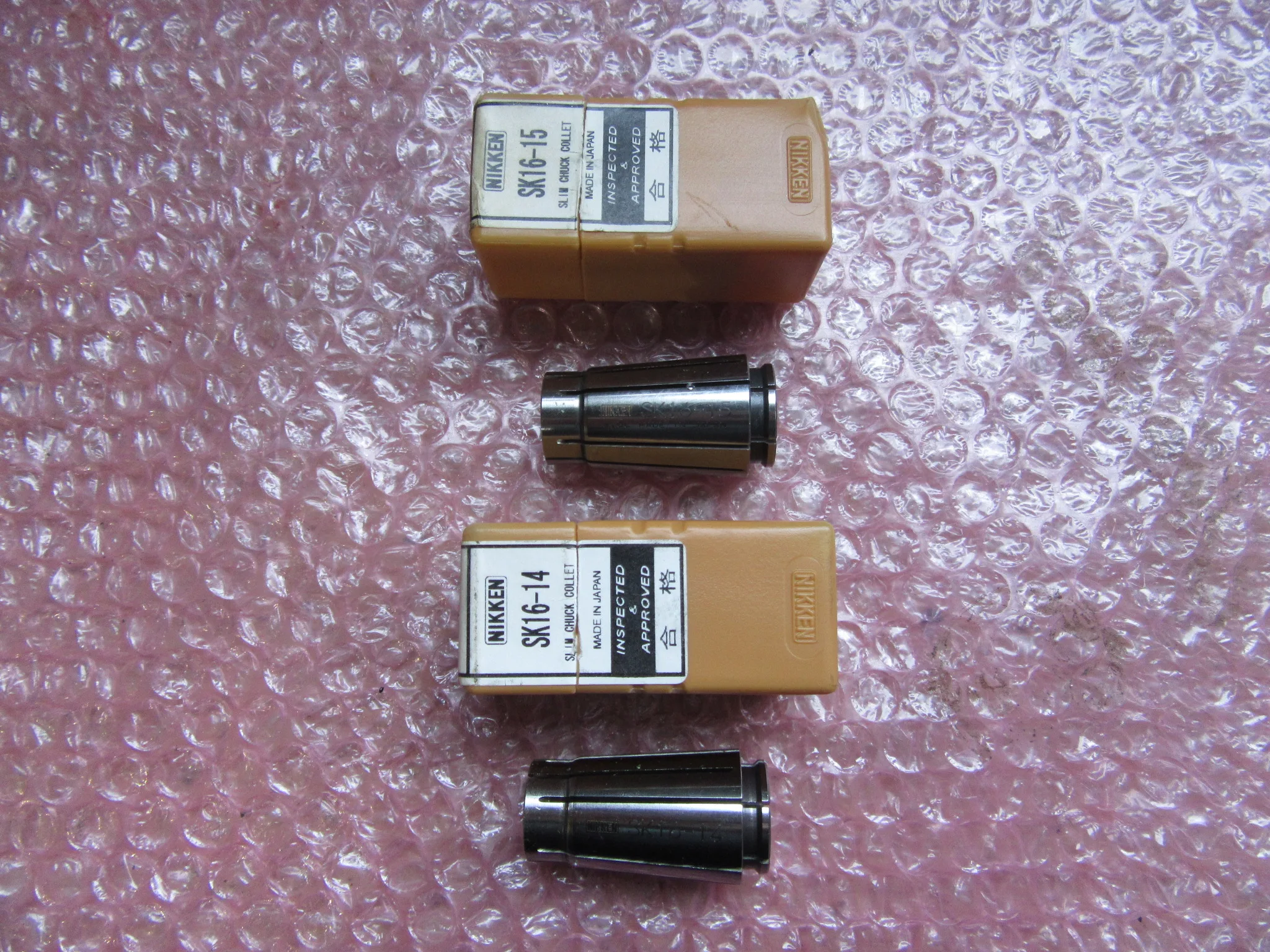 日研工作所 スリムコレット2個 SK16-14,SK16-15 / NIKKEN KOSAKUSHO WORKS SK16-14,SK16-15 TN240208