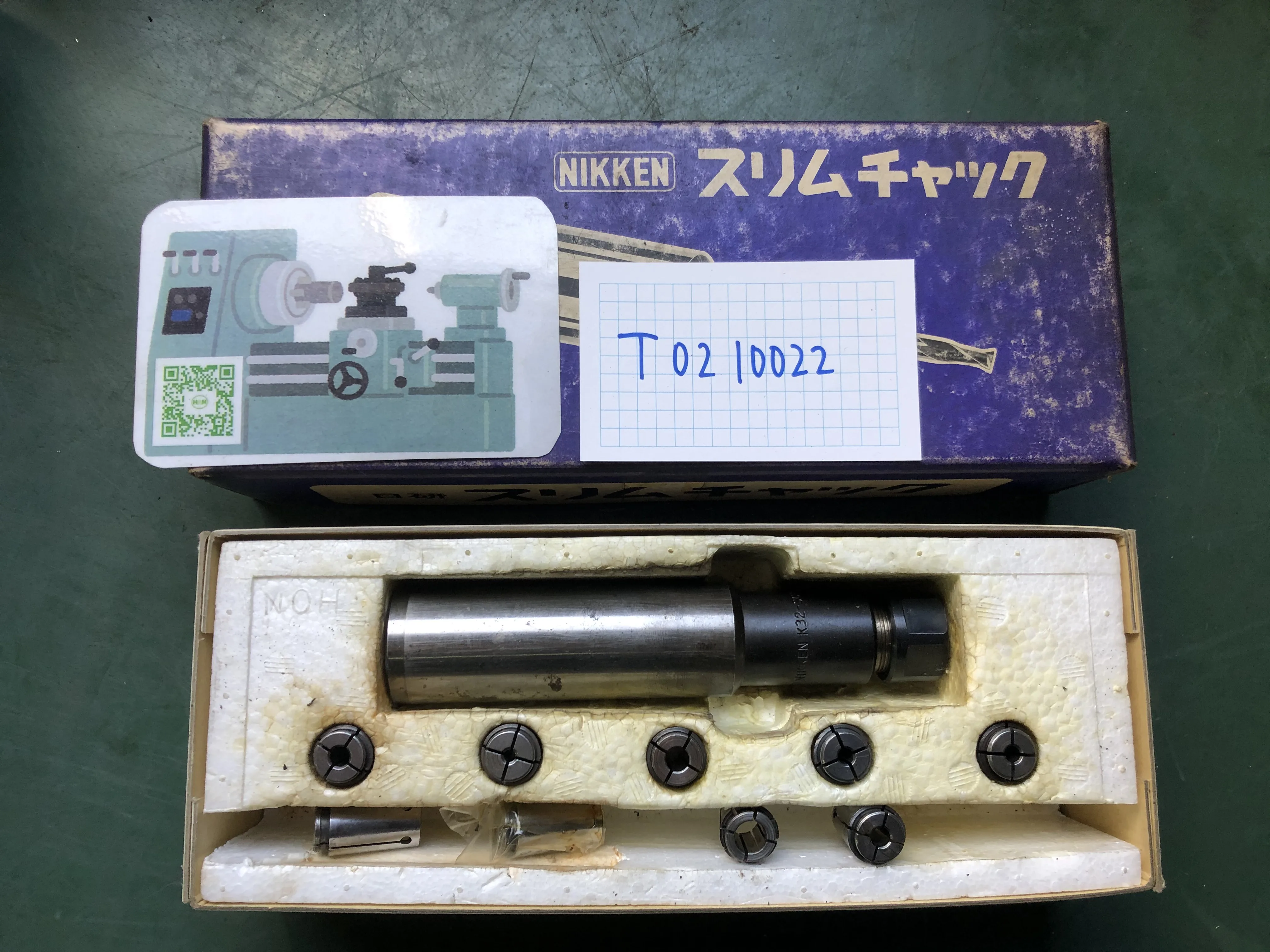 日研工作所 スリムチャック K32-SC10-150 / NIKKEN KOSAKUSHO WORKS Slim Chuck K32-SC10-150 TO210022