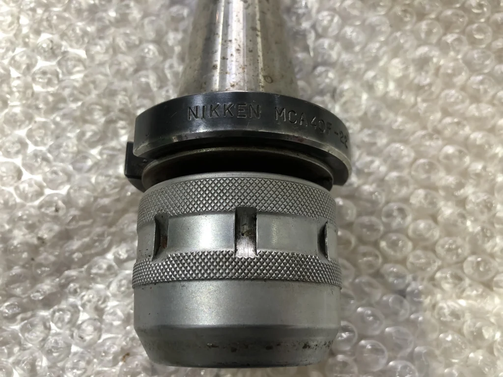日研工作所 ミーリングチャック MCA40F-22 / NIKKEN KOSAKUSHO WORKS NT50 Milling Chuck MCA40F-22 TO230039