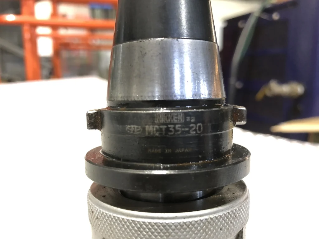 日研工作所 ミーリングチャック MCT35-20 / NIKKEN KOSAKUSHO WORKS NT35 Milling Chuck MCT35-20 TO230057