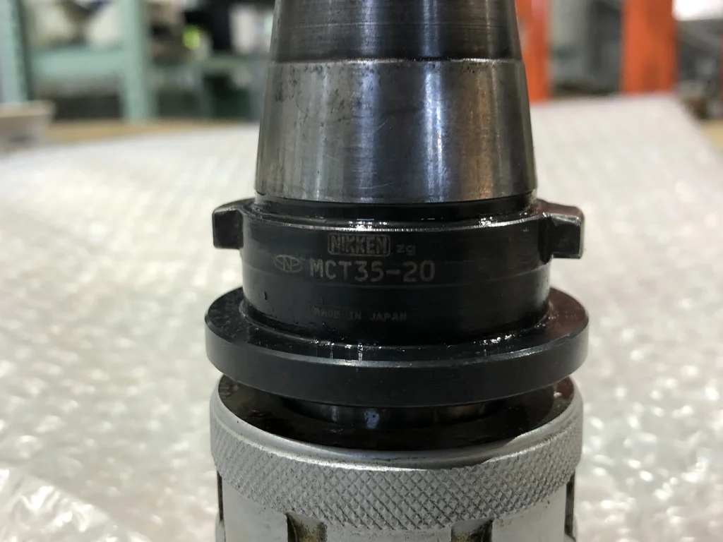 日研工作所 ミーリングチャック MCT35-20 / NIKKEN KOSAKUSHO WORKS NT35 Milling Chuck MCT35-20 TO230059