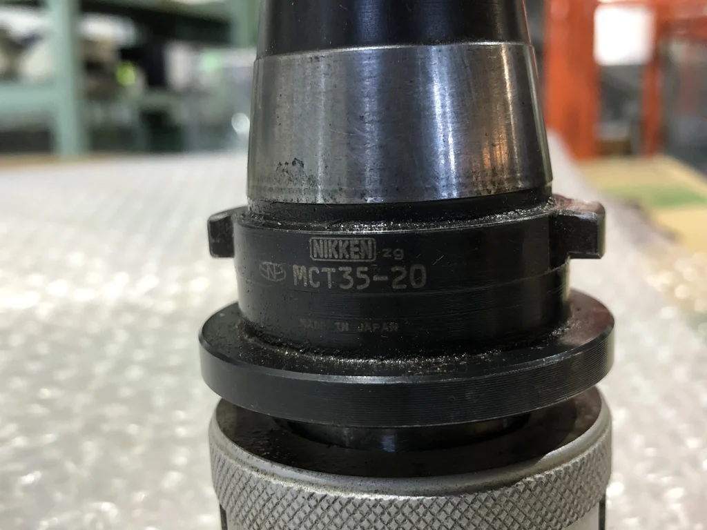 日研工作所 ミーリングチャック MCT35-20 / NIKKEN KOSAKUSHO WORKS NT35 Milling Chuck MCT35-20 TO230060