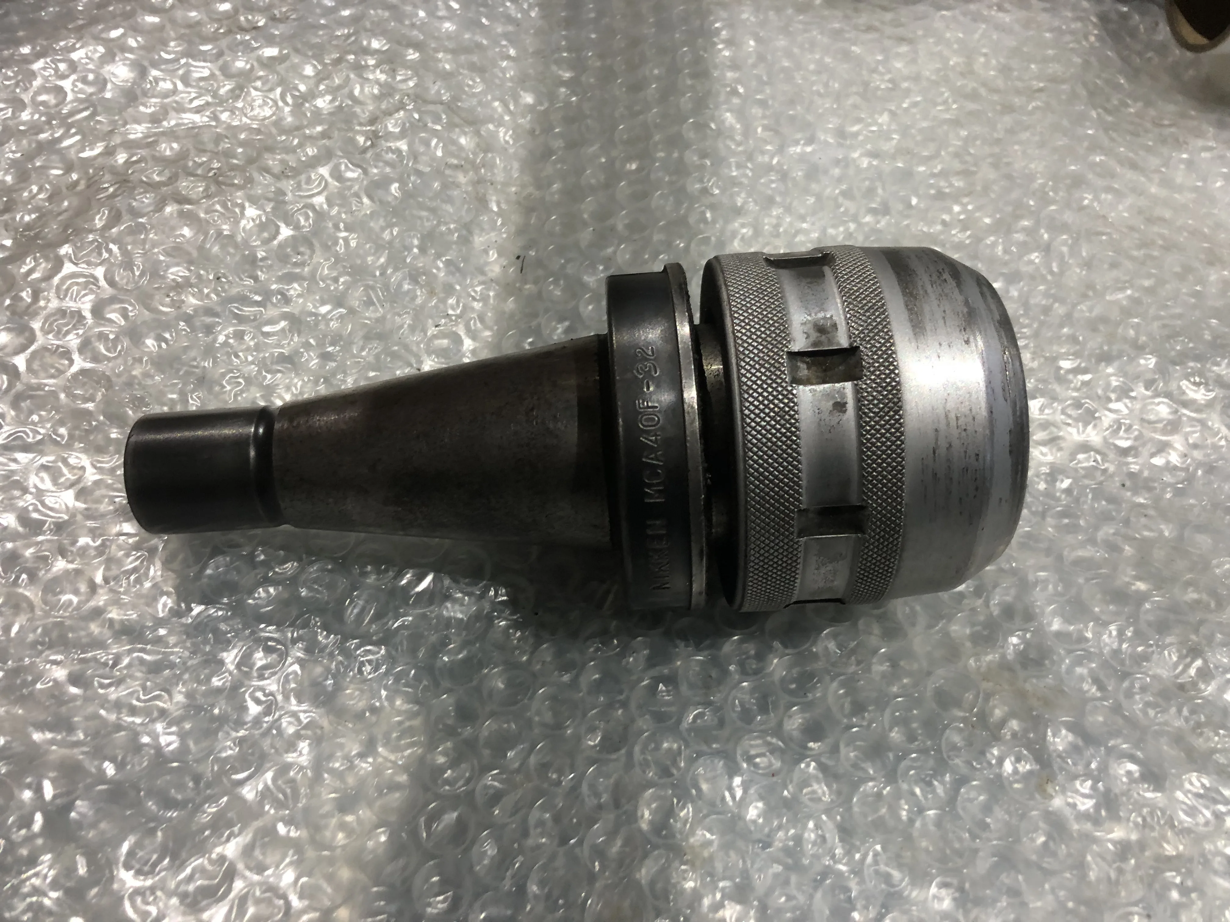 日研工作所 マルチロックミーリングチャック MCA40F-32 / NIKKEN KOSAKUSHO WORKS NT40 Multi-Lock Milling Chuck MCA40F-32 TO230074