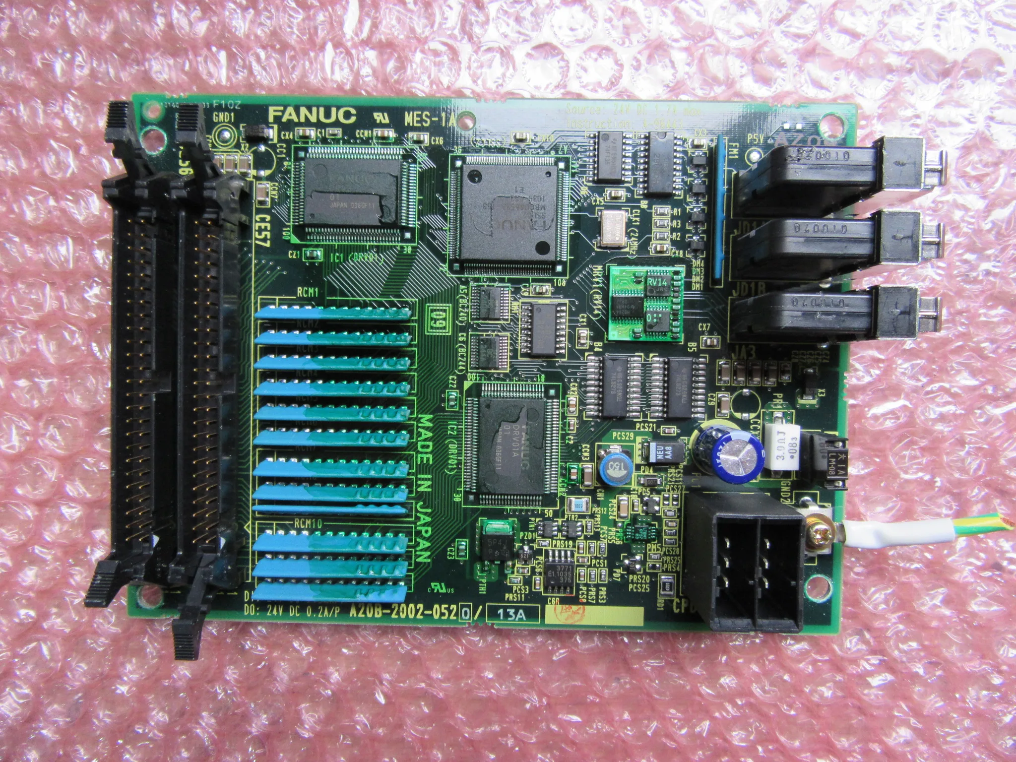 ファナック 基盤 A20B-2002-052(MES-1A) / FANUC Control PCB A20B-2002-052(MES-1A) TP230011