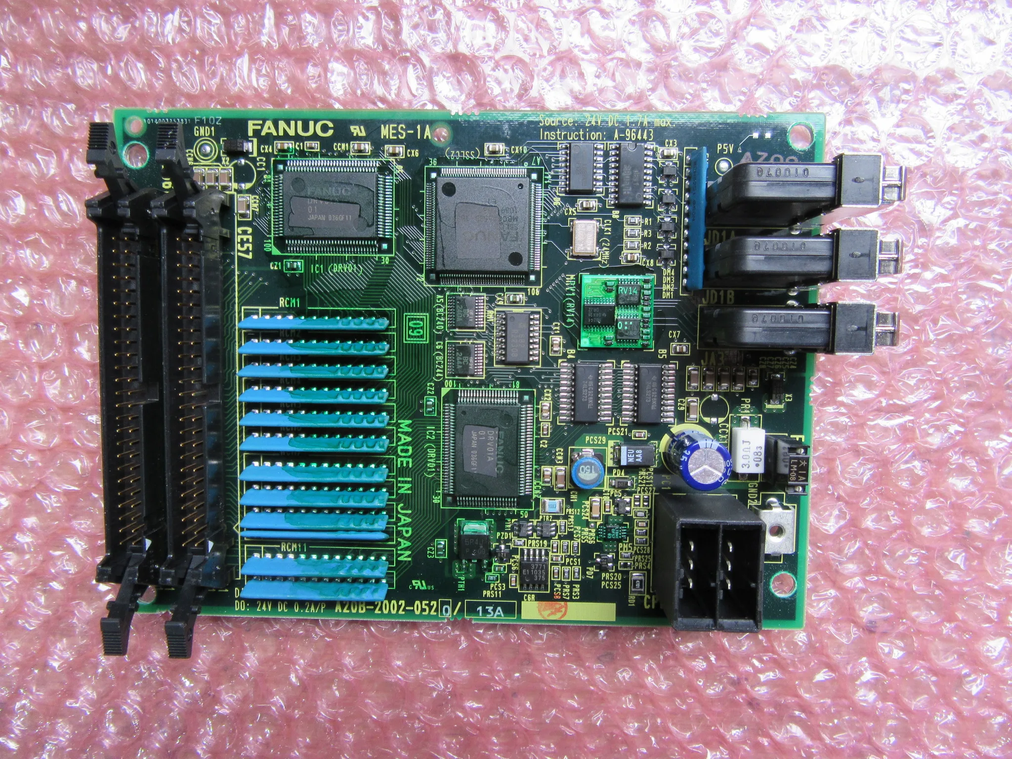 ファナック 基盤 A20B-2002-052(MES-1A) / FANUC Control PCB A20B-2002-052(MES-1A) TP230012