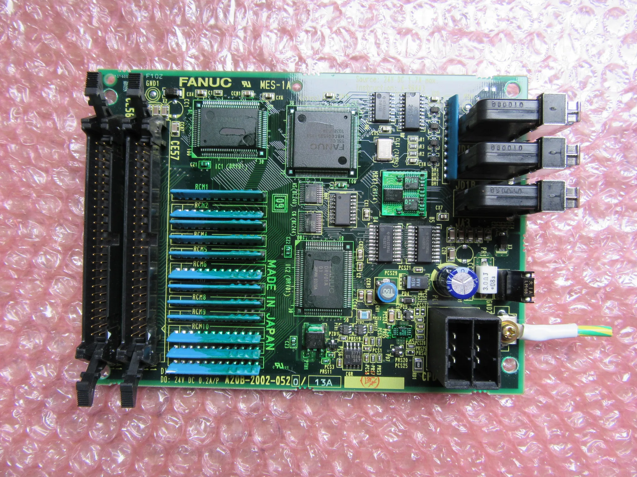 ファナック 基盤 A20B-2002-052(MES-1A) / FANUC Control PCB A20B-2002-052(MES-1A) TP230013