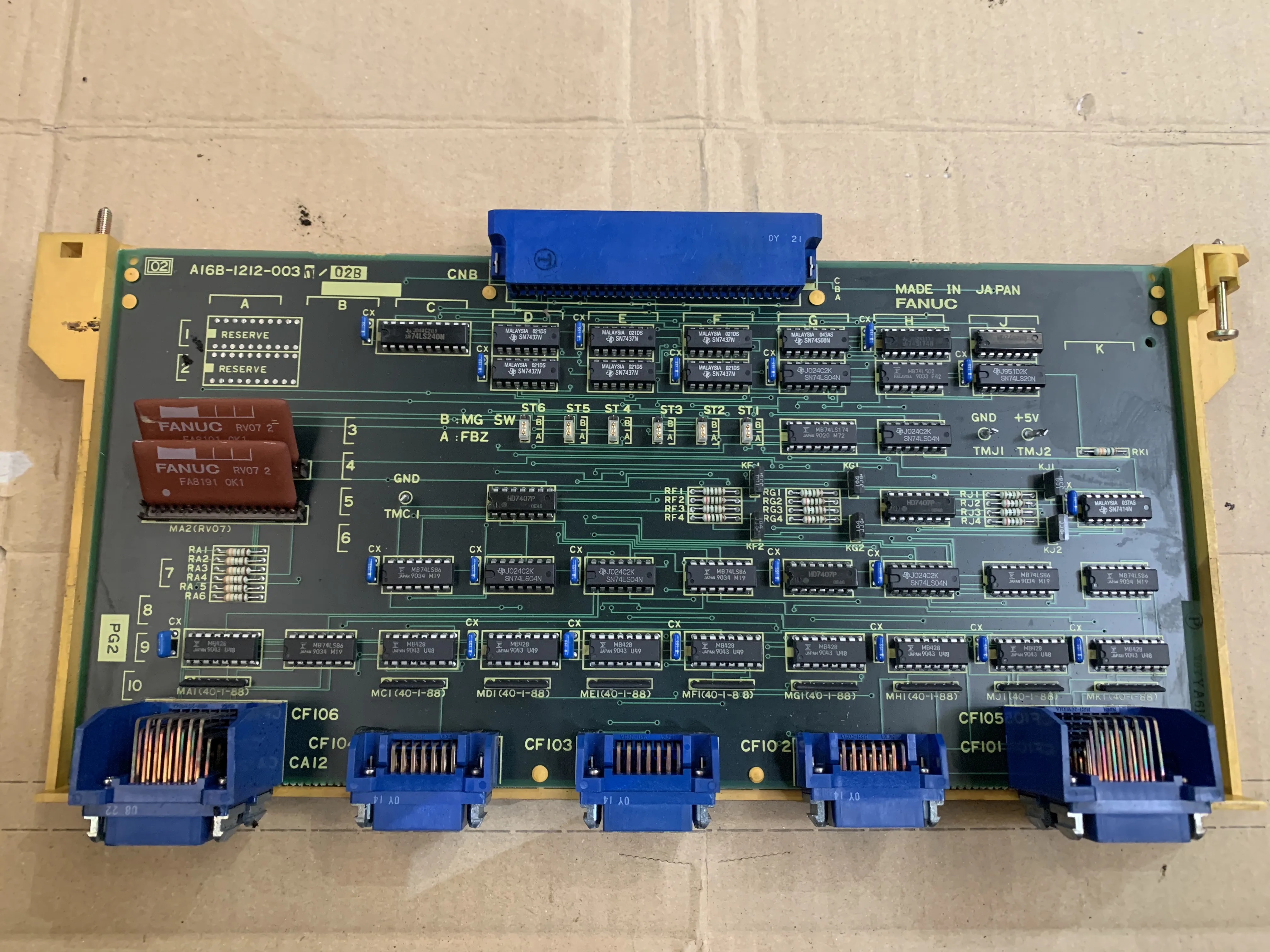 ファナック 基板 A16B-1212-003 / FANUC Control PCB A16B-1212-003 TP230029