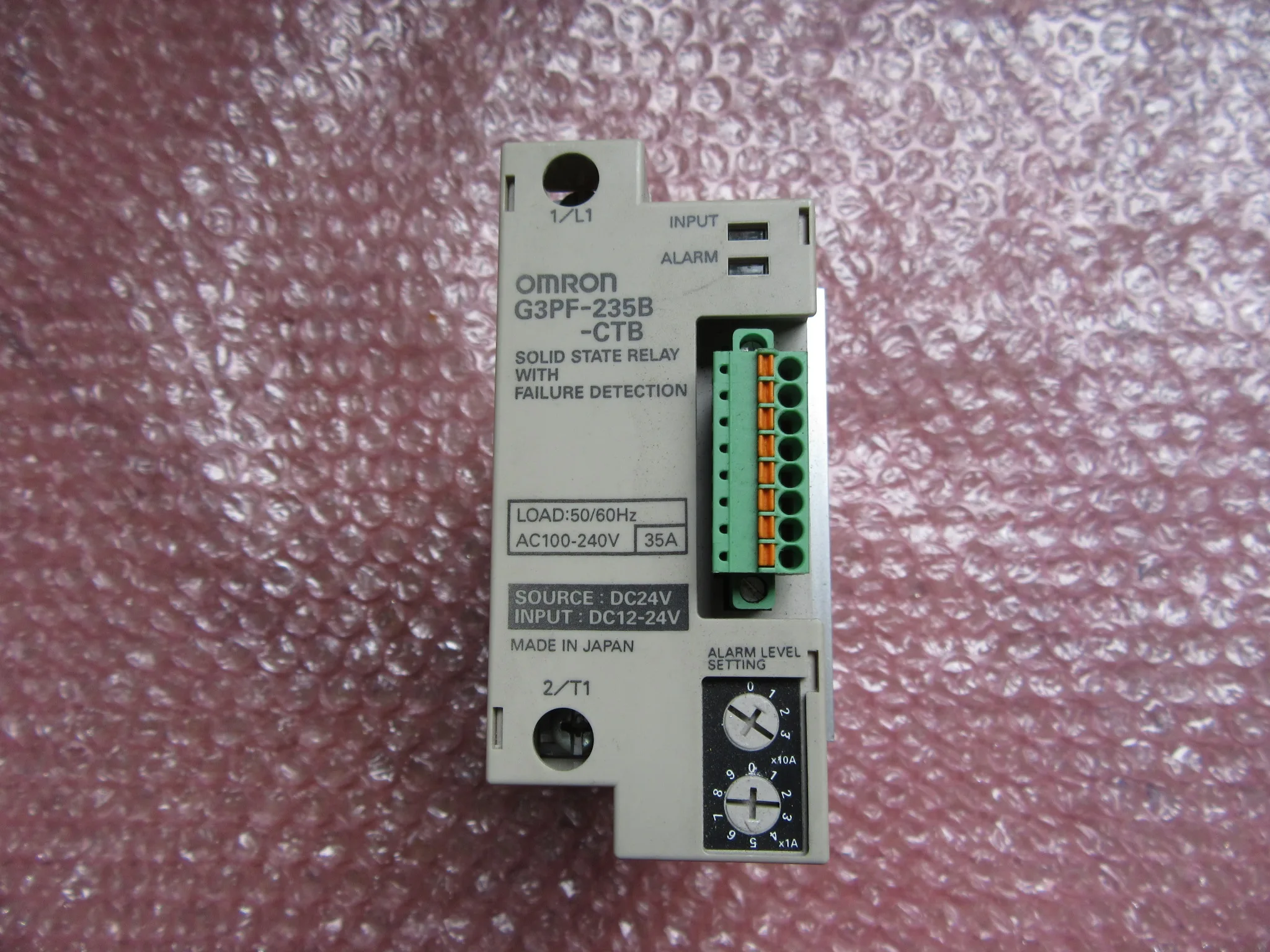 オムロン CT内蔵ソリッドステート・リレー G3PF-235B-CTB / OMRON CT Built-in Solid State Relay G3PF-235B-CTB TP230083