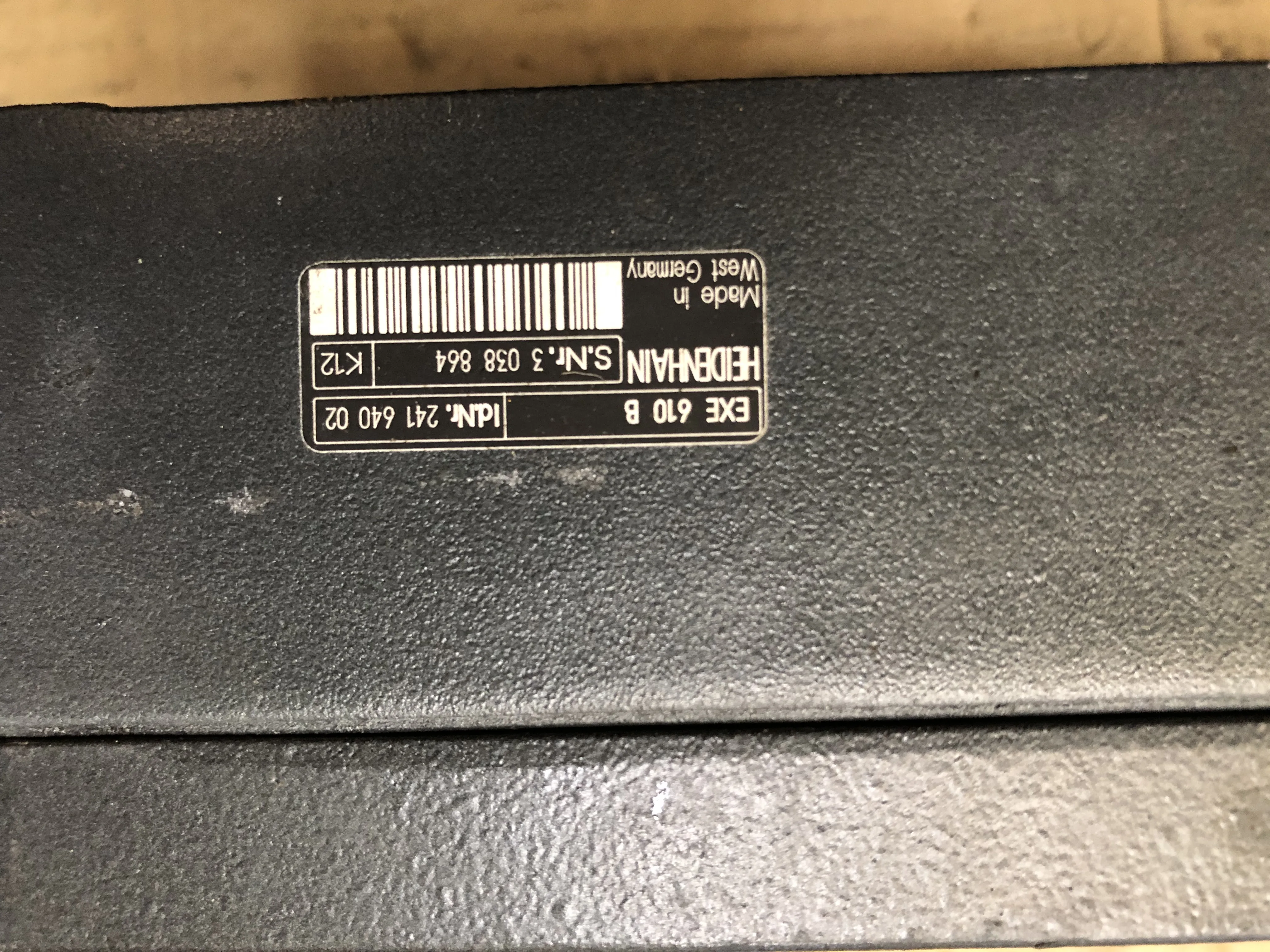 HEIDENHAIN/ハイデンハイン 補間ボックス EXE 610 B / HEIDENHAIN Interpolation Electronics EXE 610 B TP230097