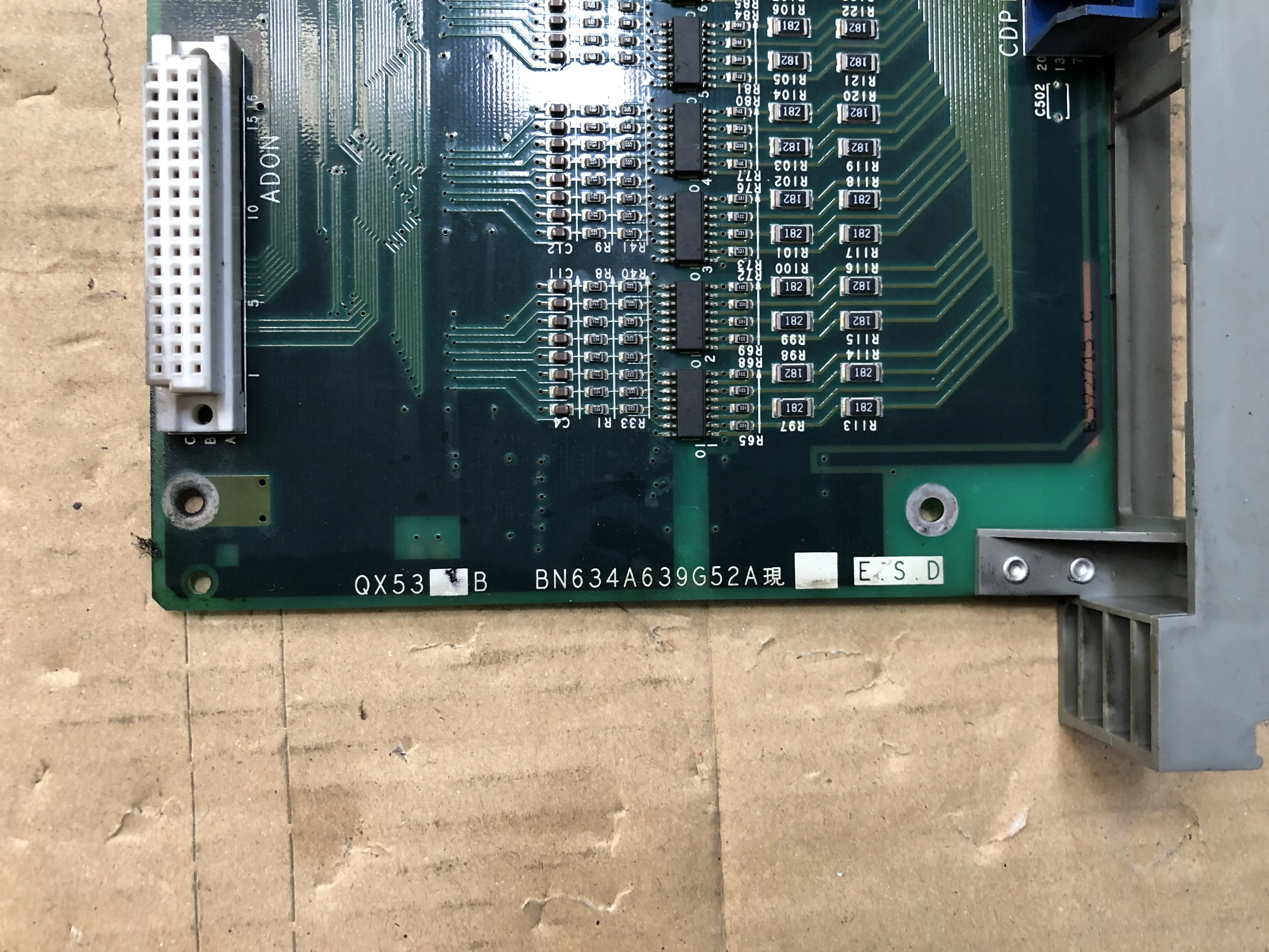 三菱電機 基板 QX53 / MITSUBISHI ELECTRIC Control PCB QX53 TP230101