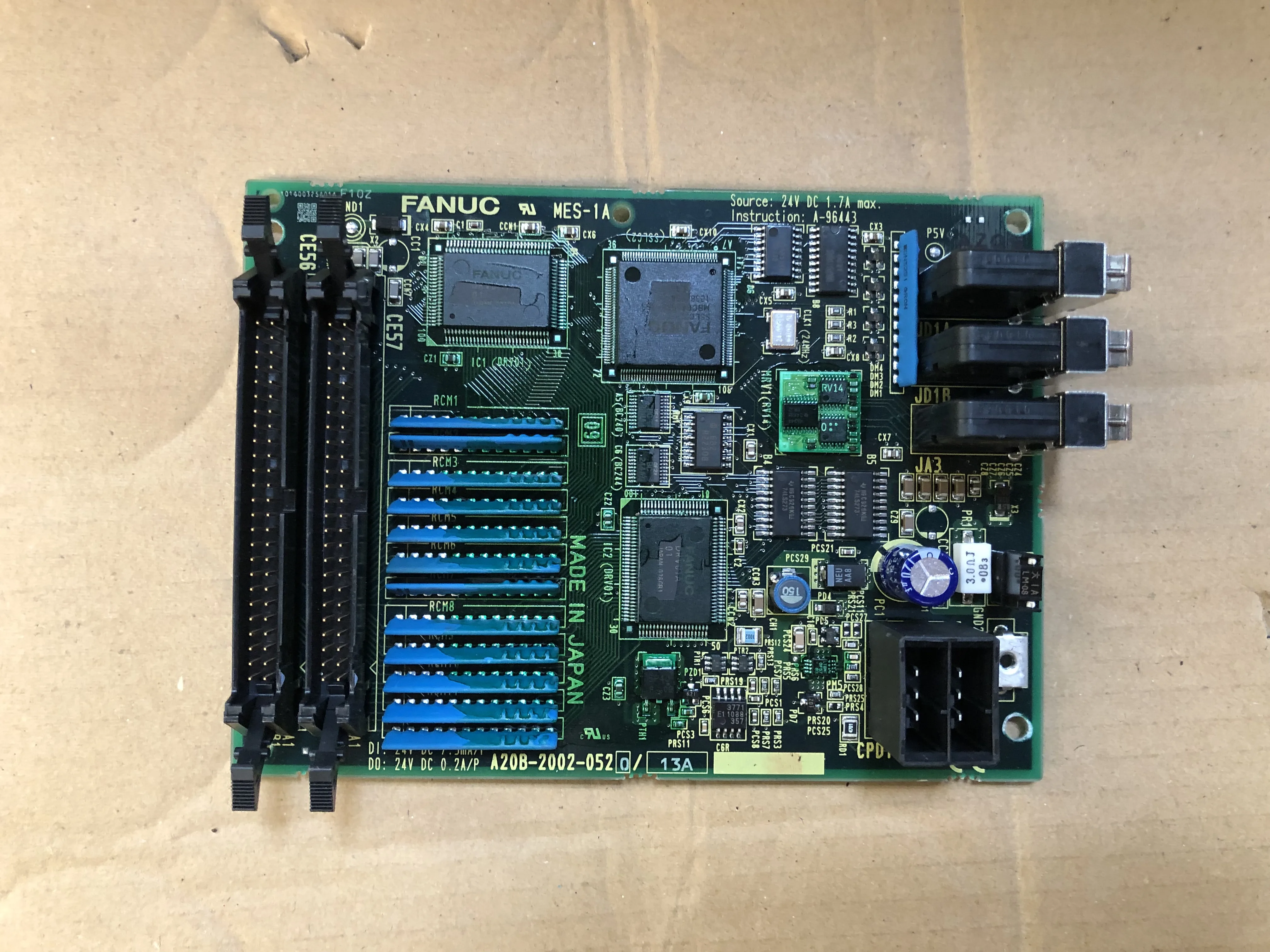 ファナック 基盤 A20B-2002-052 / FANUC Control PCB A20B-2002-052 TP230135